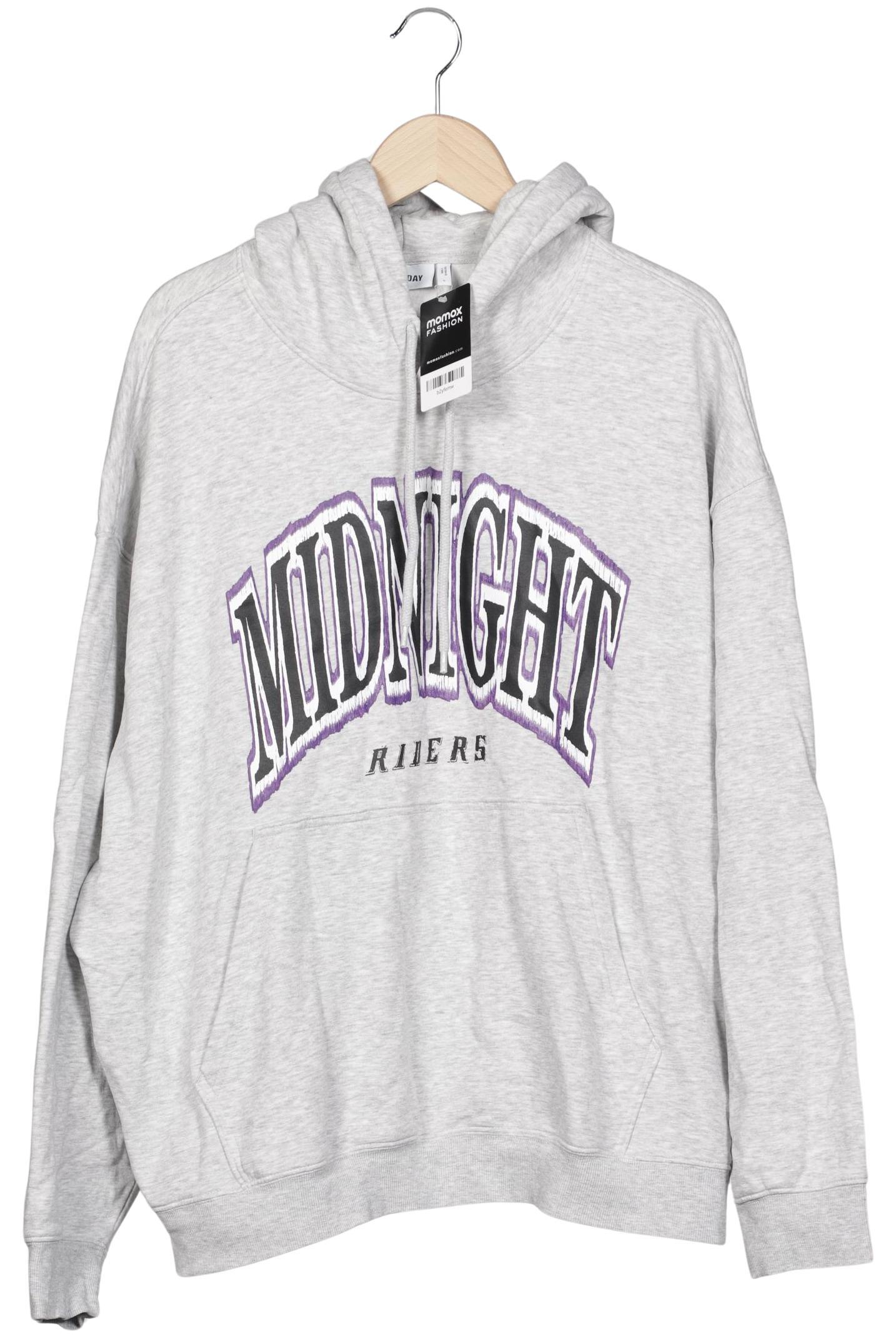 

Weekday Herren Kapuzenpullover, grau, Gr. 52