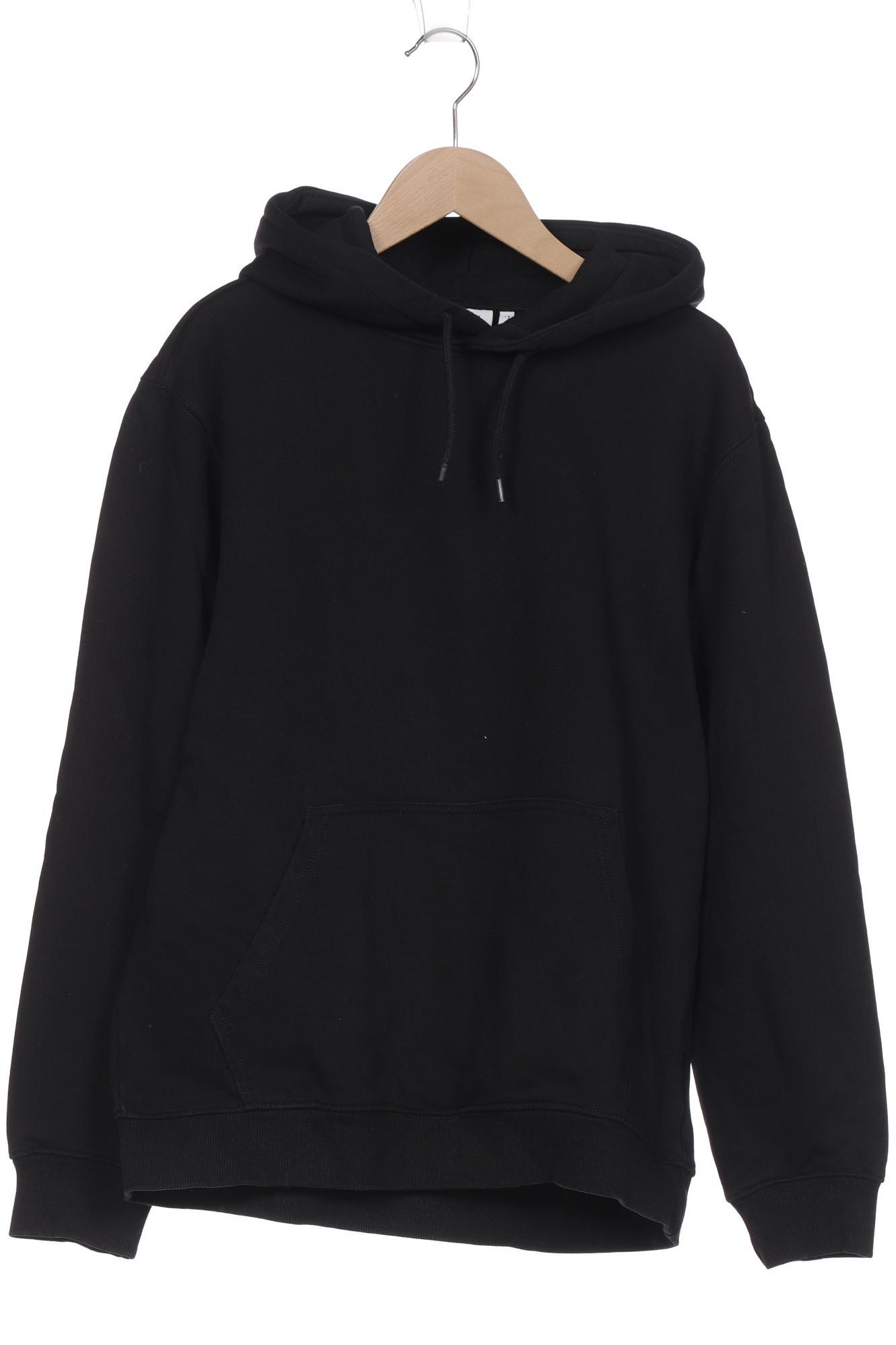 

Weekday Herren Kapuzenpullover, schwarz