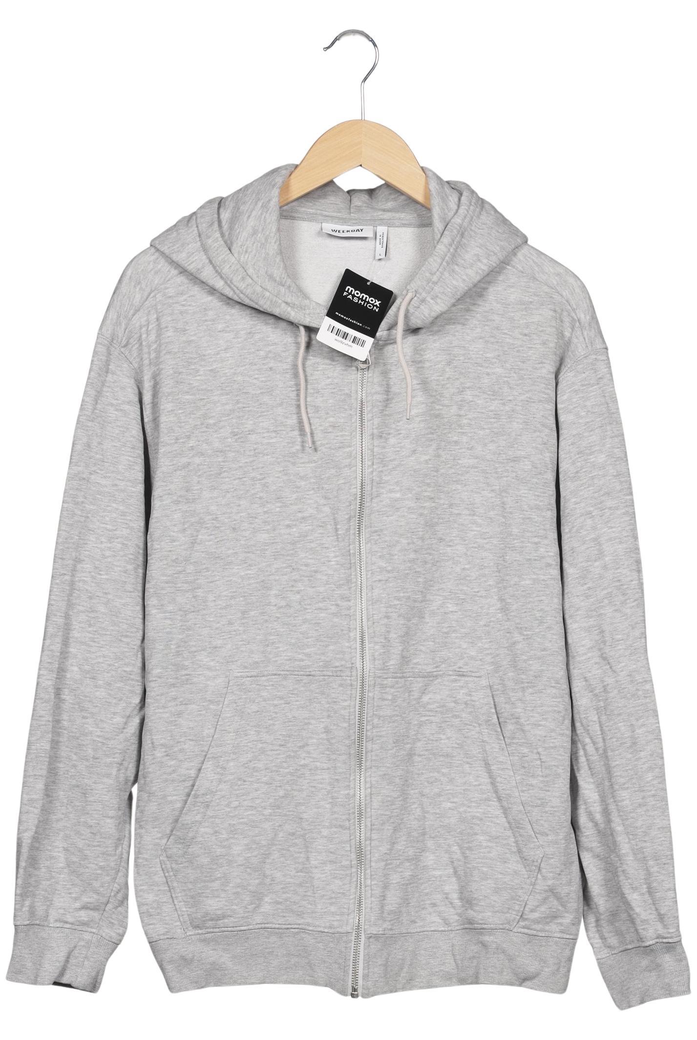 Thumbnail - Weekday Herren Kapuzenpullover, grau, Gr. 52