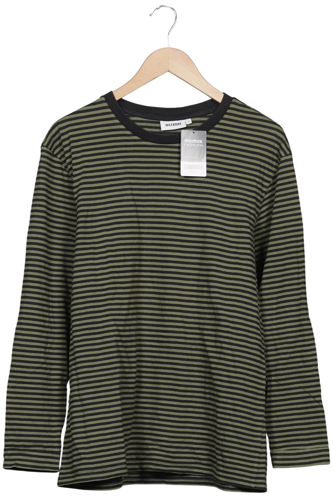 

Weekday Herren Langarmshirt, grün, Gr. 48
