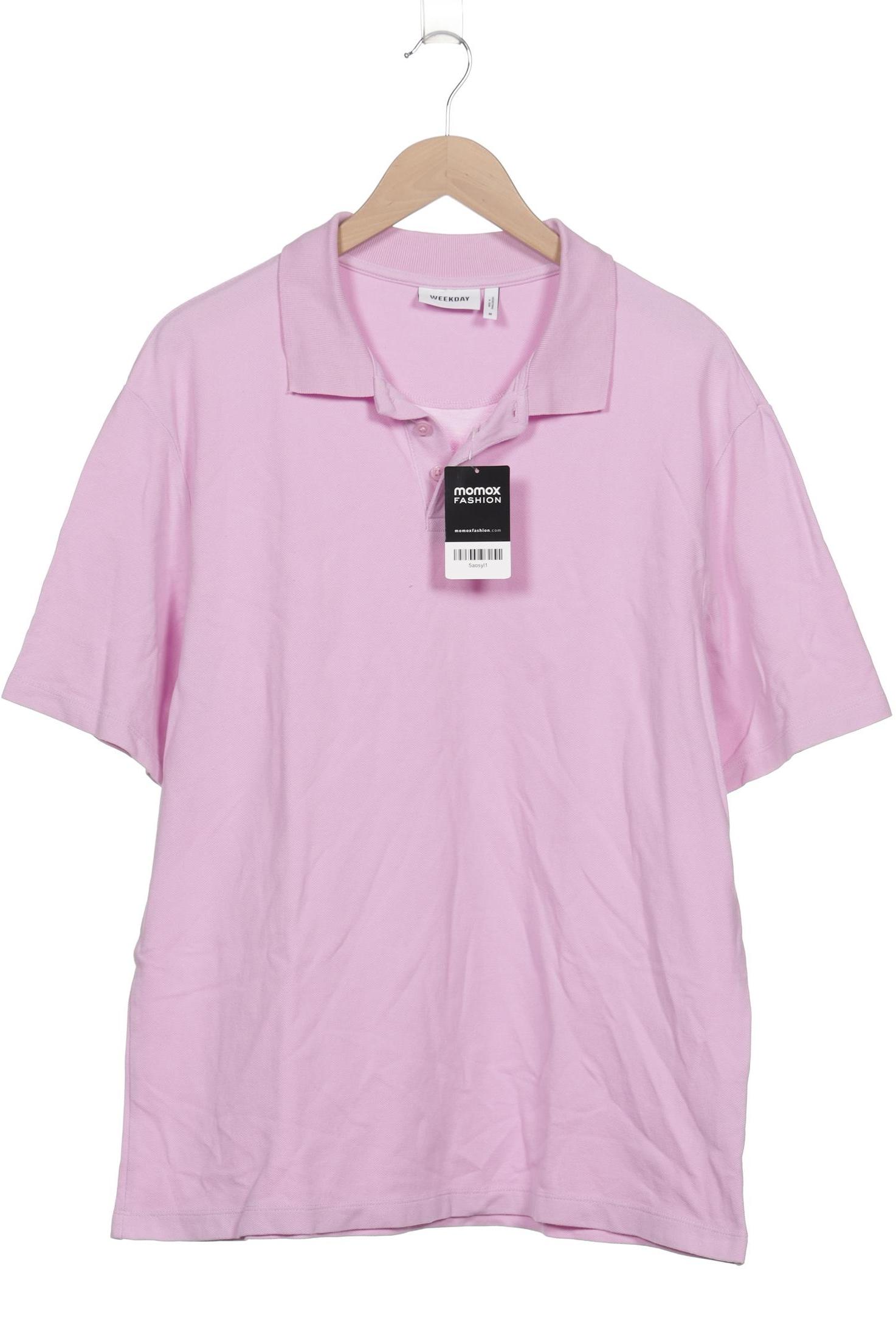 

Weekday Herren Poloshirt, pink, Gr. 48