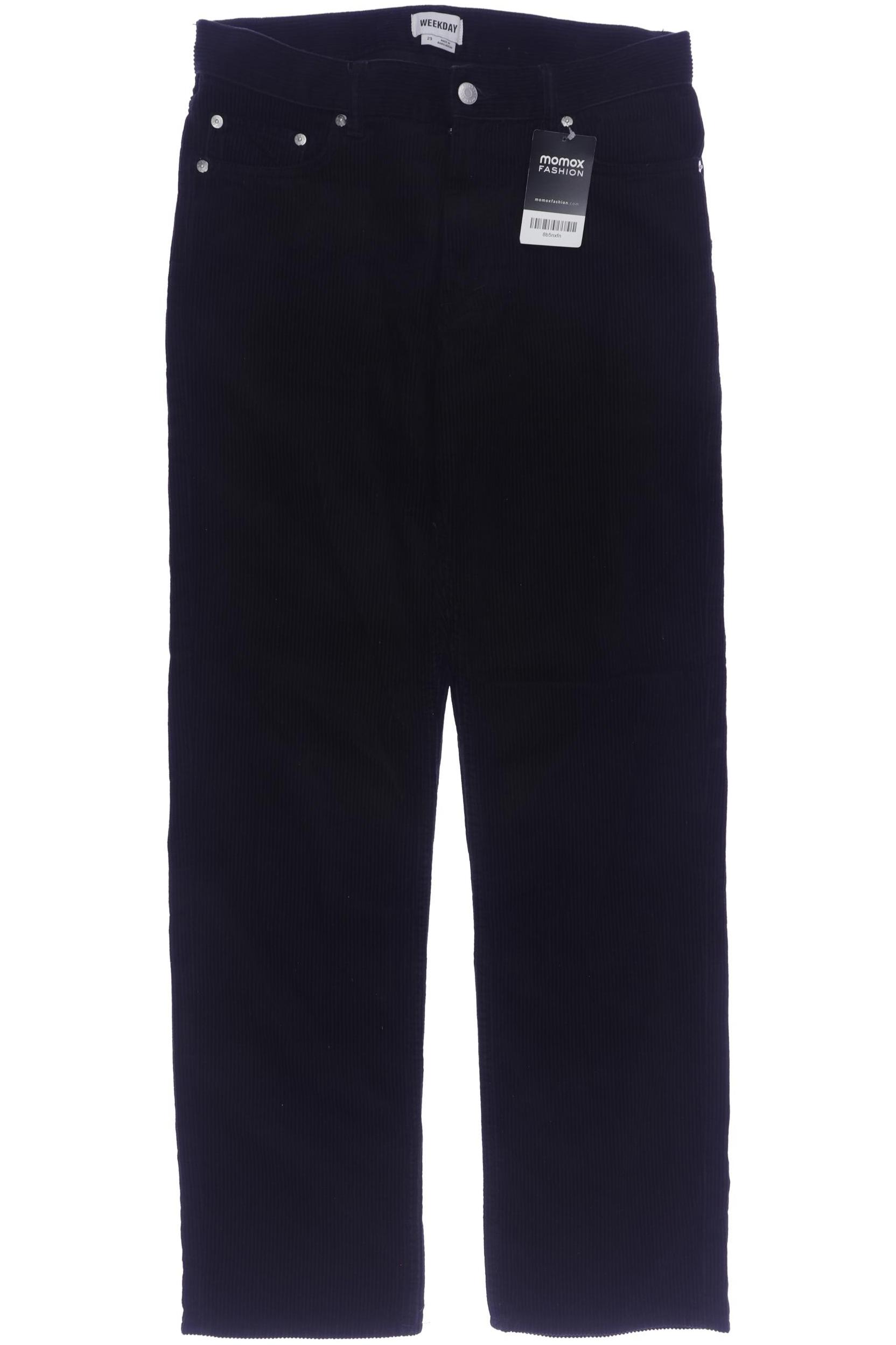 

Weekday Herren Stoffhose, schwarz, Gr. 29