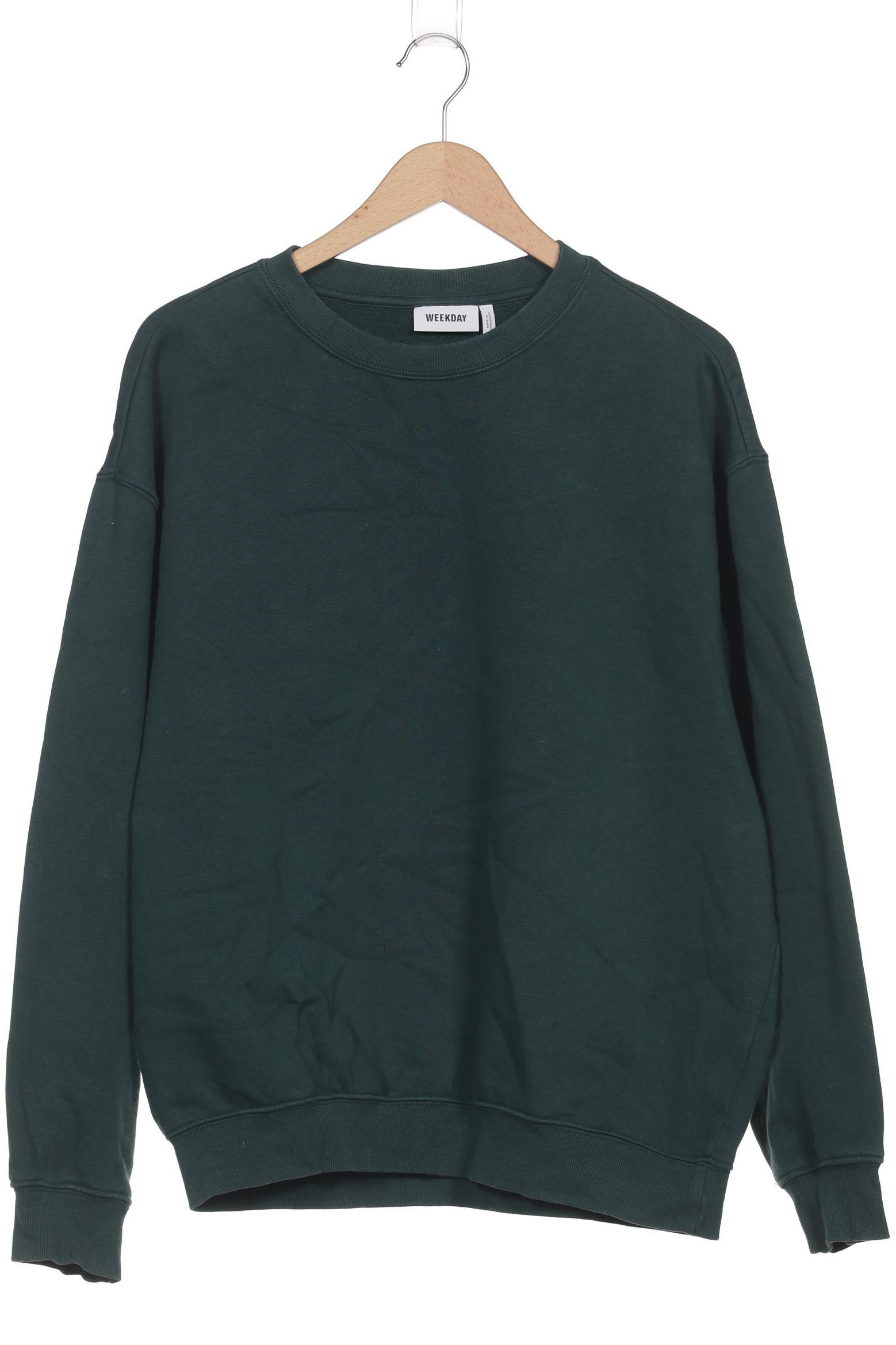 

Weekday Herren Sweatshirt, grün, Gr. 44