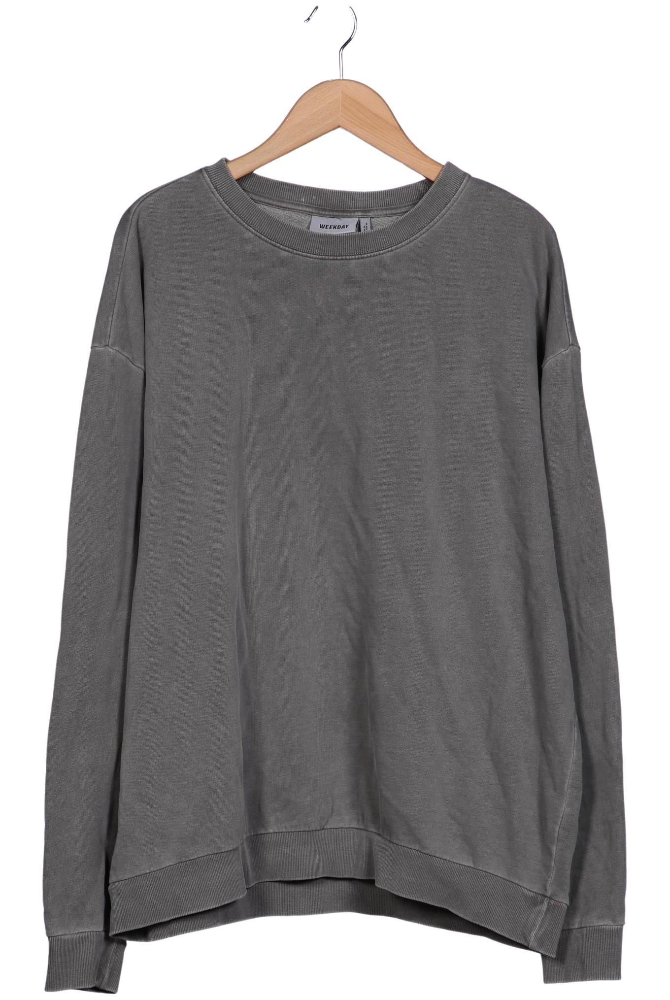 

Weekday Herren Sweatshirt, grau, Gr. 48