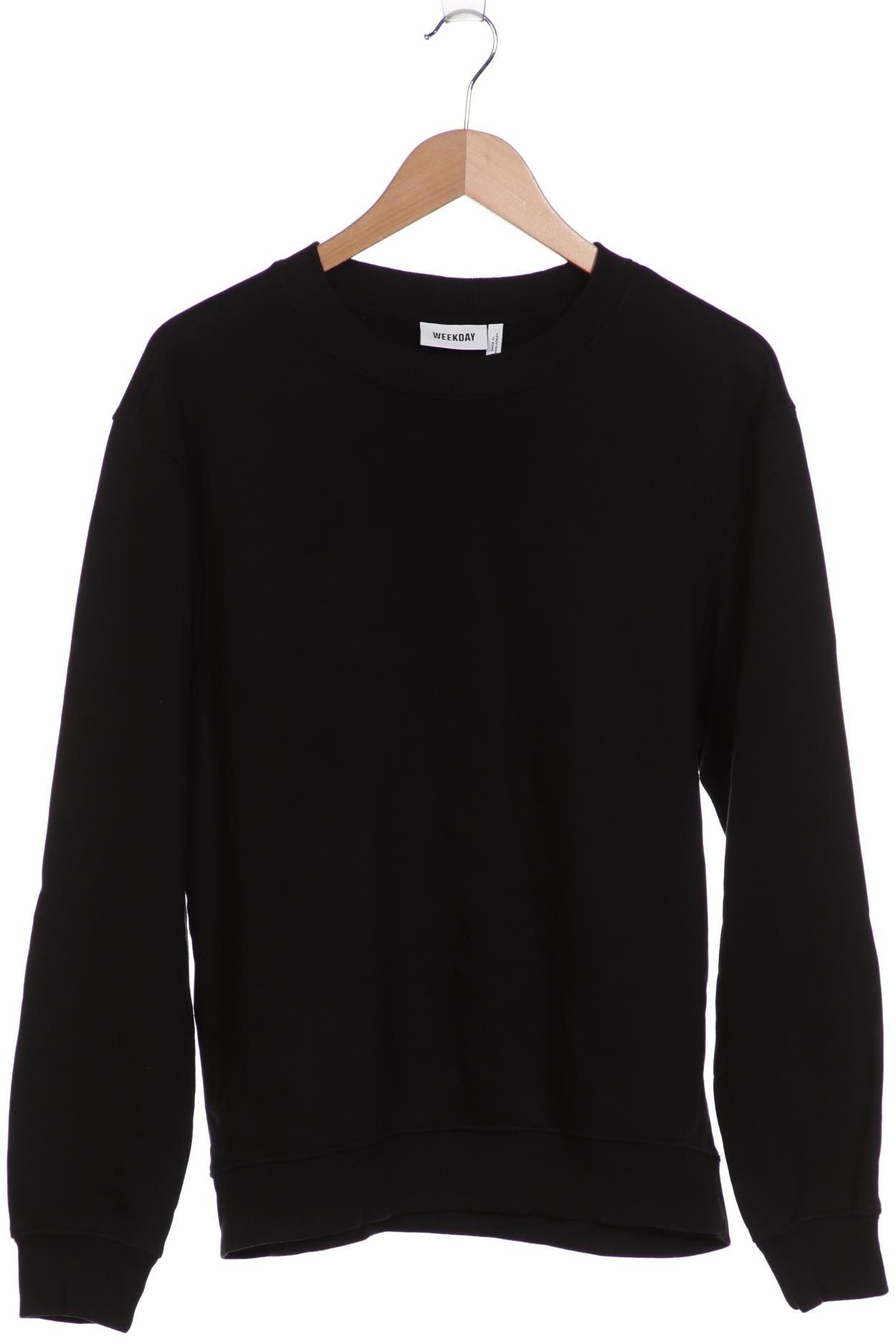 

Weekday Herren Sweatshirt, schwarz, Gr. 48