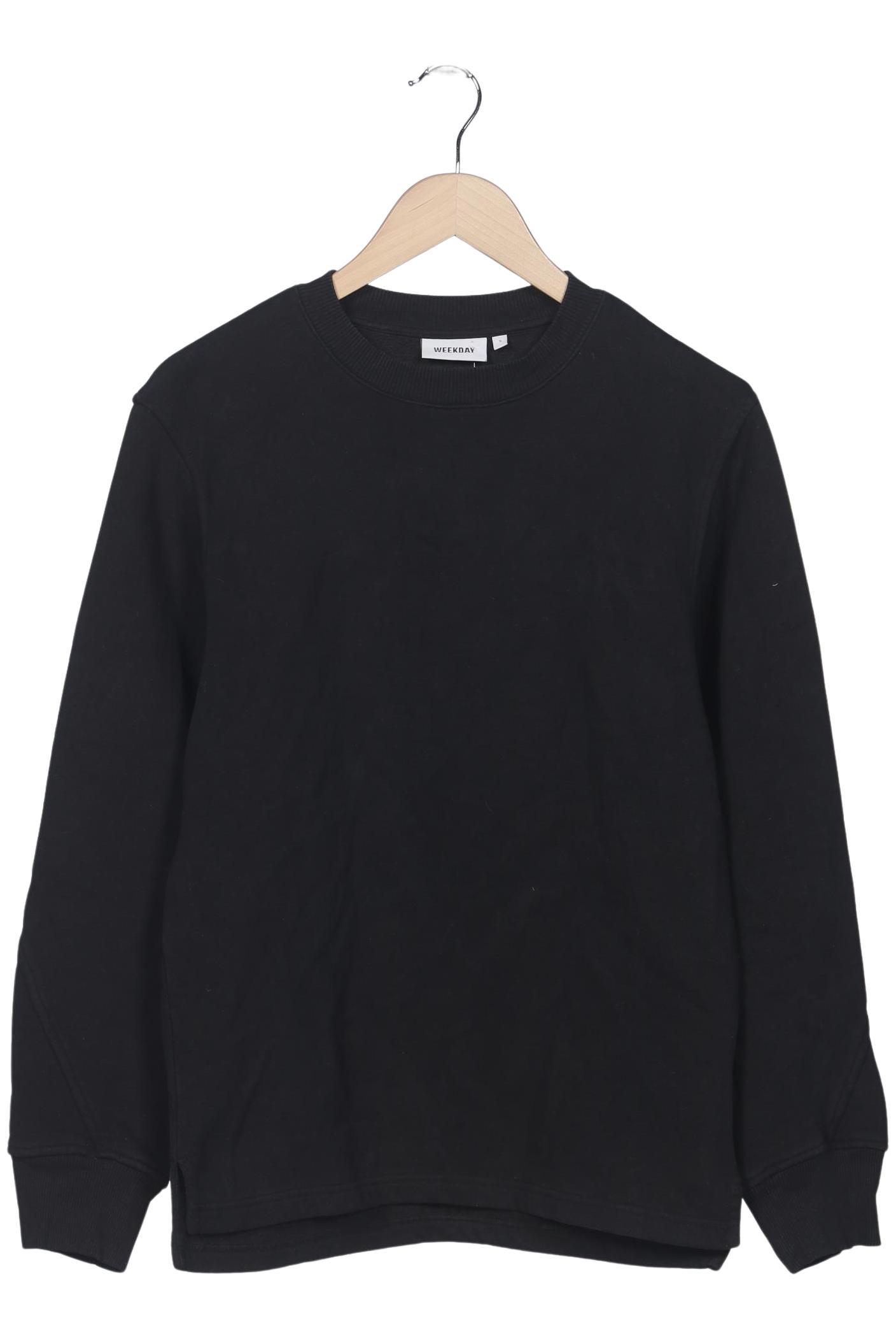 Thumbnail - Weekday Herren Sweatshirt, schwarz, Gr. 46