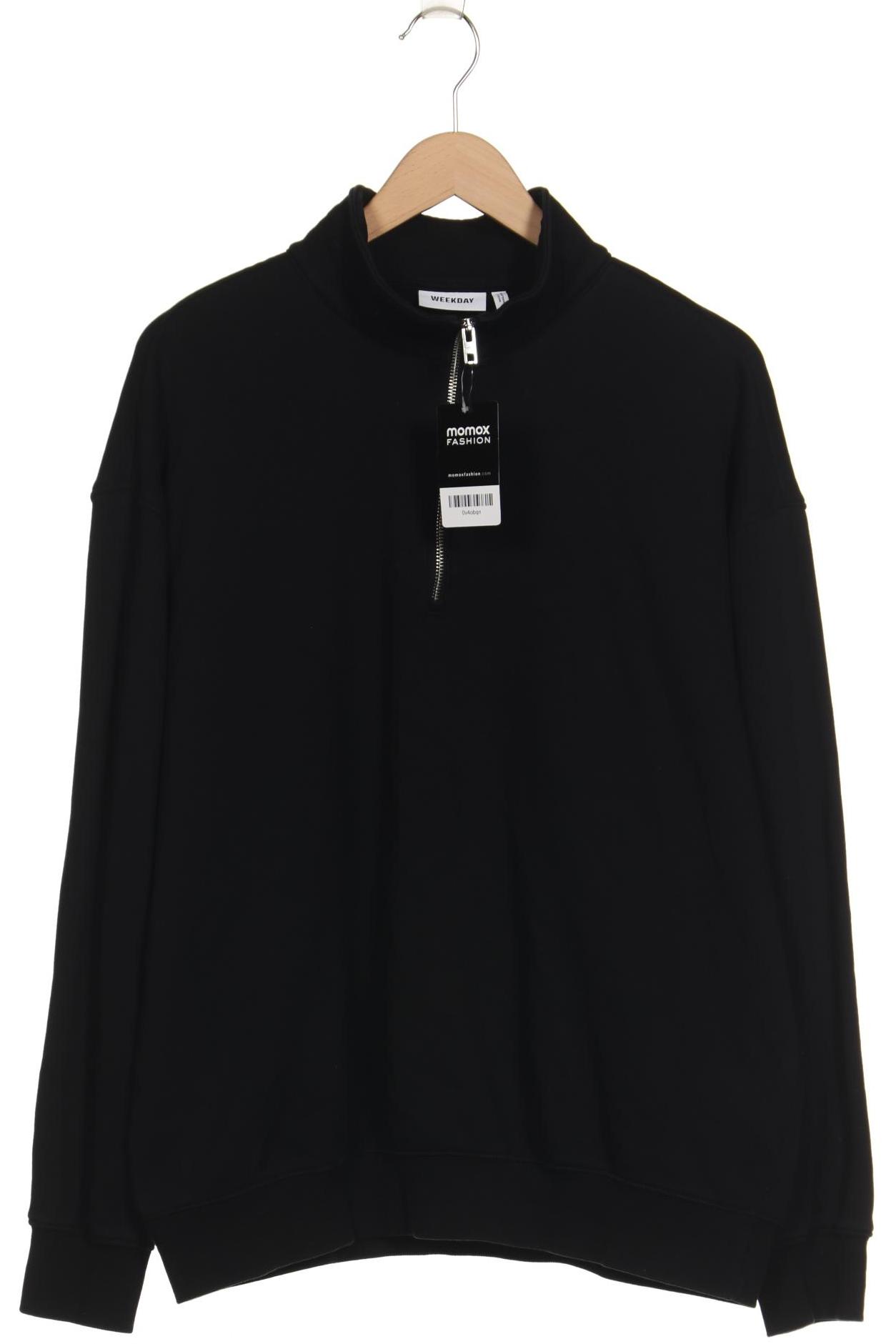 

Weekday Herren Sweatshirt, schwarz, Gr. 46