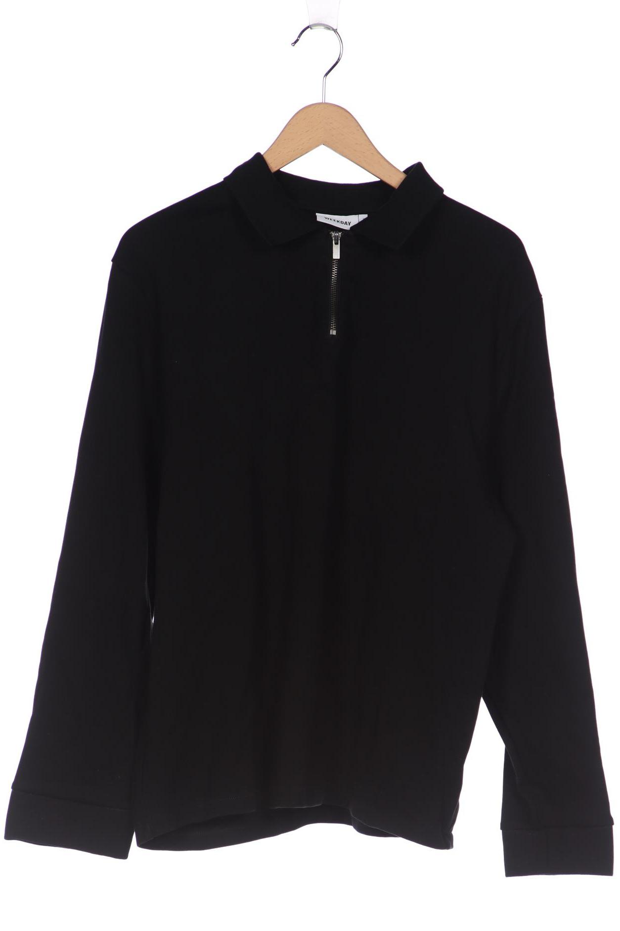 

Weekday Herren Sweatshirt, schwarz