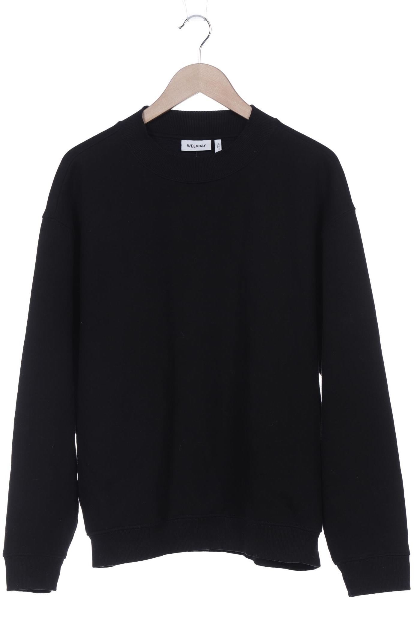 

Weekday Herren Sweatshirt, schwarz, Gr. 48