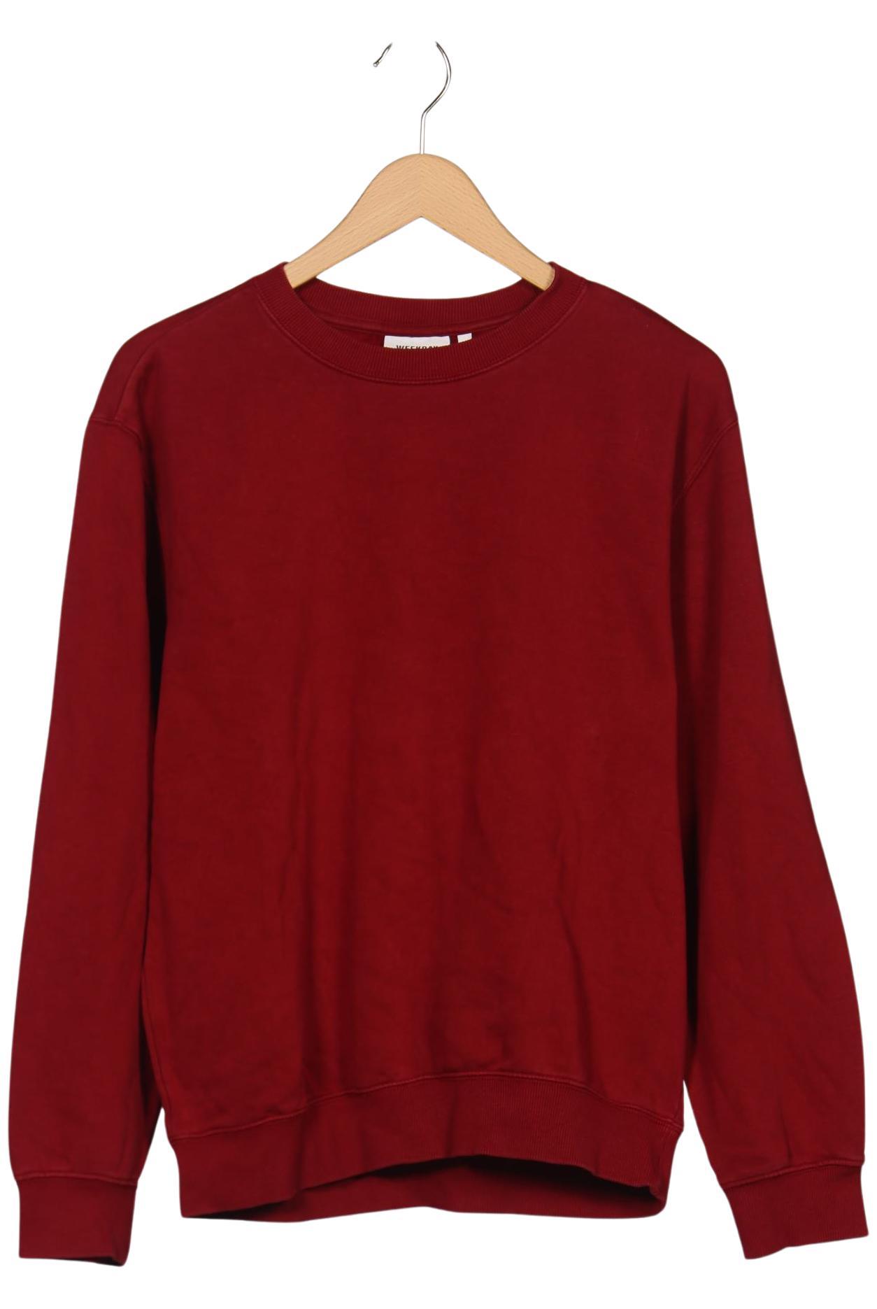 

Weekday Herren Sweatshirt, rot, Gr. 46