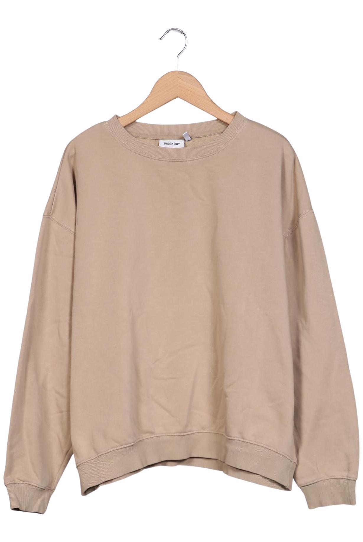

Weekday Herren Sweatshirt, beige, Gr. 48