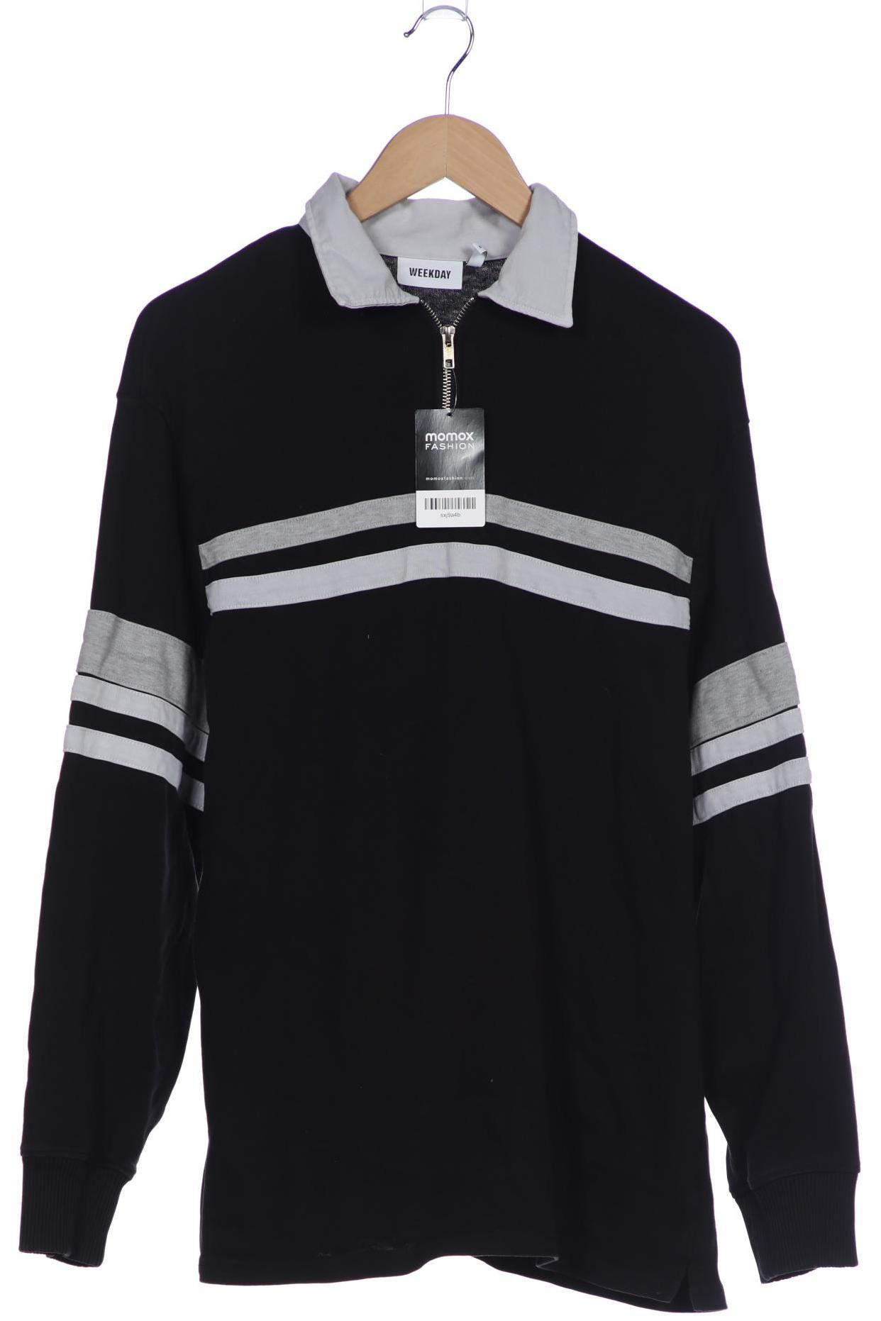 

Weekday Herren Sweatshirt, schwarz, Gr. 48