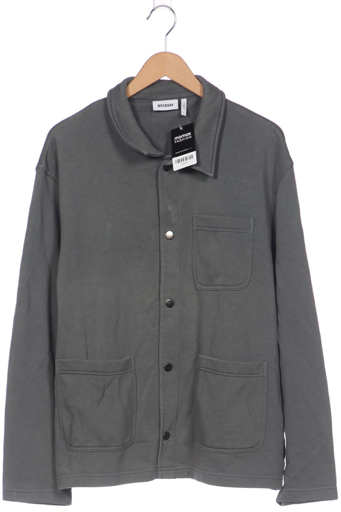 

Weekday Herren Sweatshirt, türkis, Gr. 52