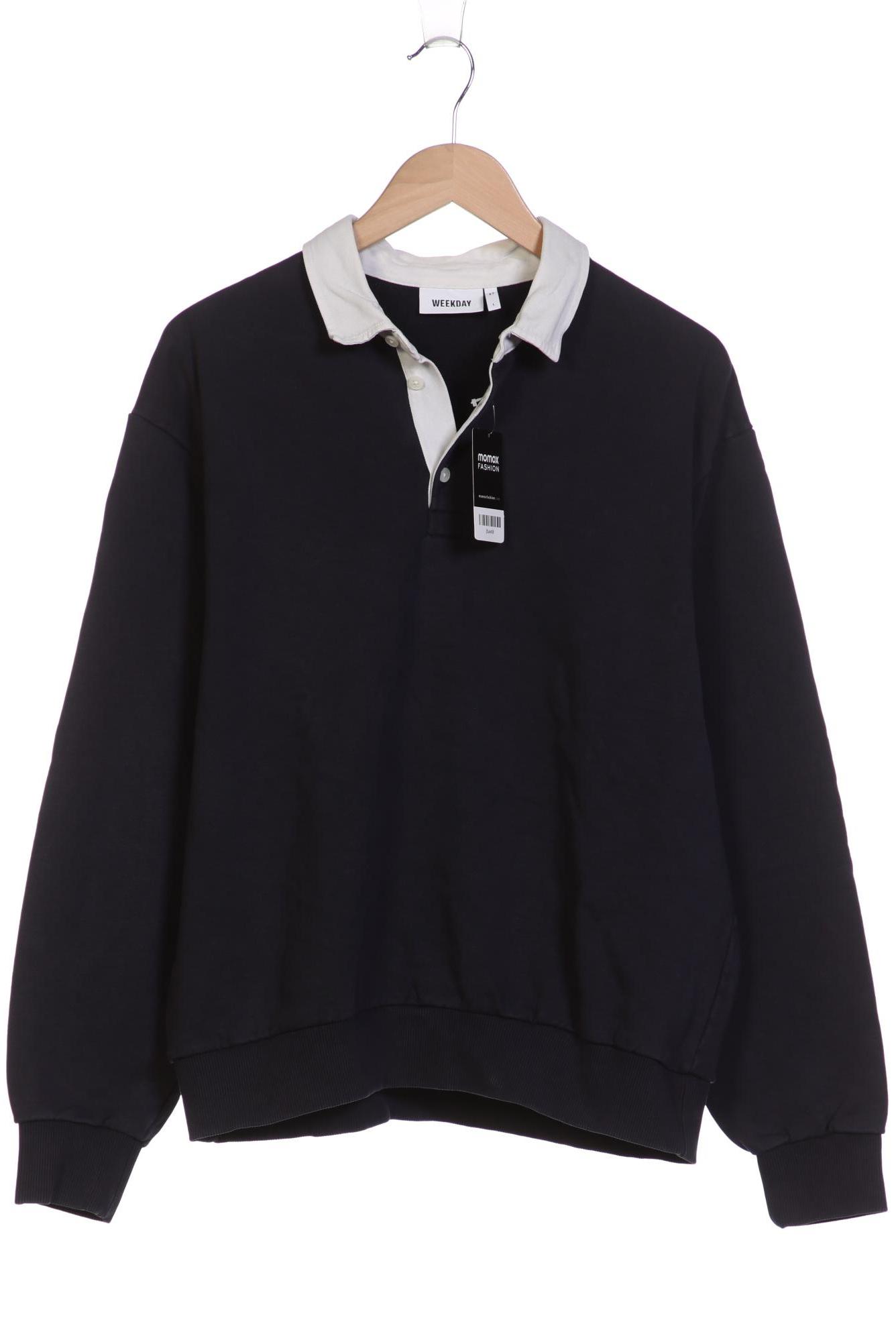 

Weekday Herren Sweatshirt, marineblau, Gr. 52