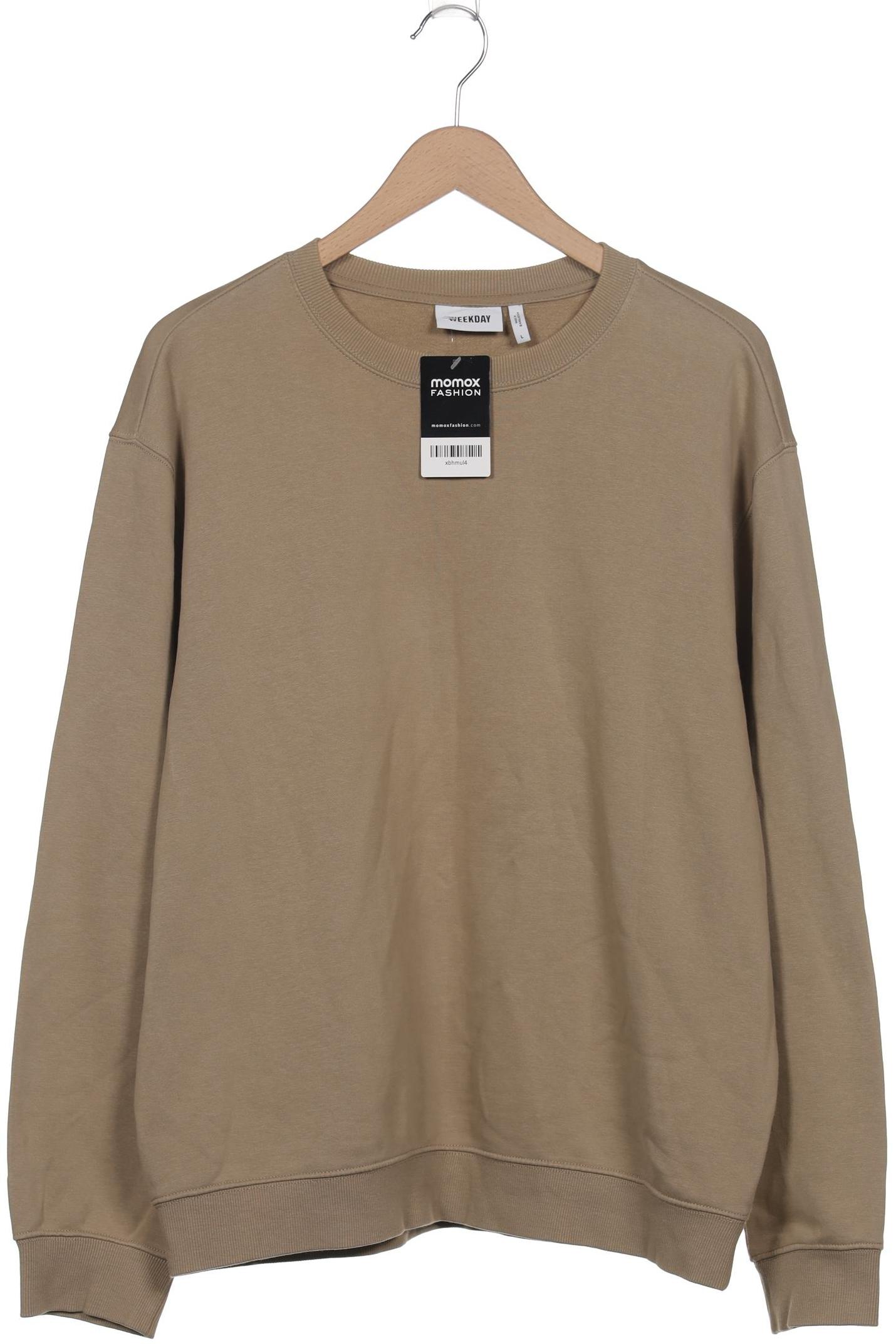 

Weekday Herren Sweatshirt, beige, Gr. 52