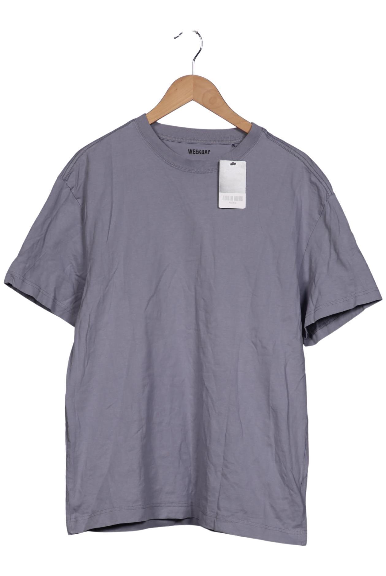 

Weekday Herren T-Shirt, hellblau, Gr. 48