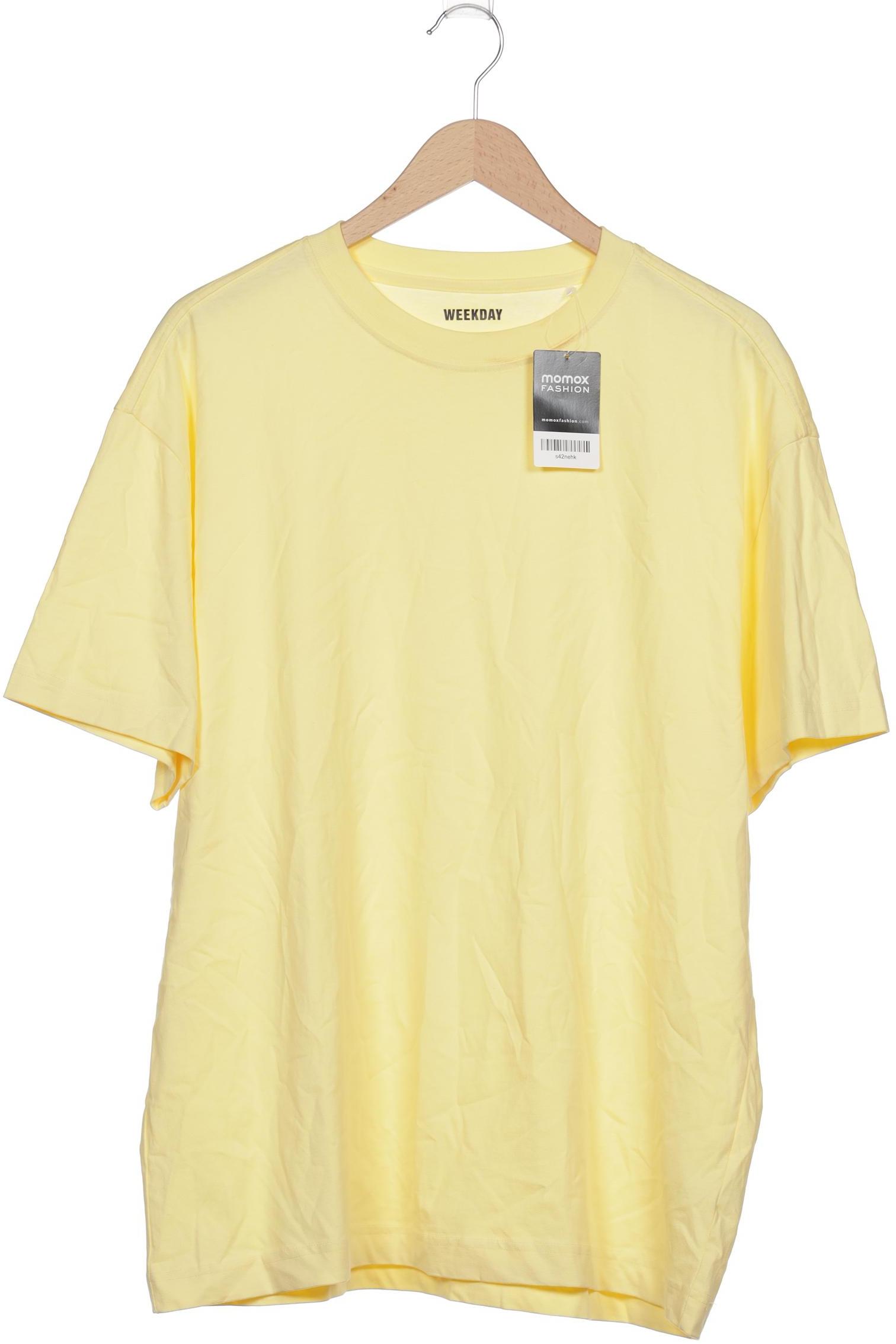 Thumbnail - Weekday Herren T-Shirt, gelb, Gr. 48