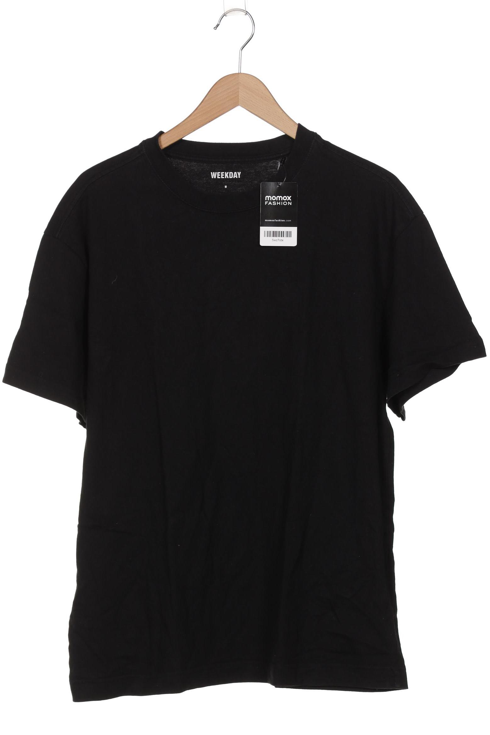 

Weekday Herren T-Shirt, schwarz, Gr. 48