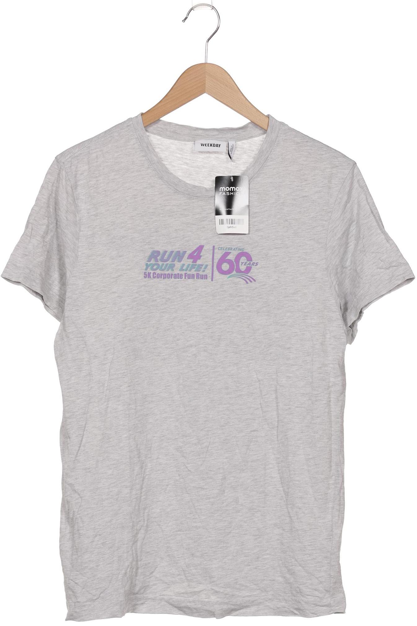 

Weekday Herren T-Shirt, grau, Gr. 46