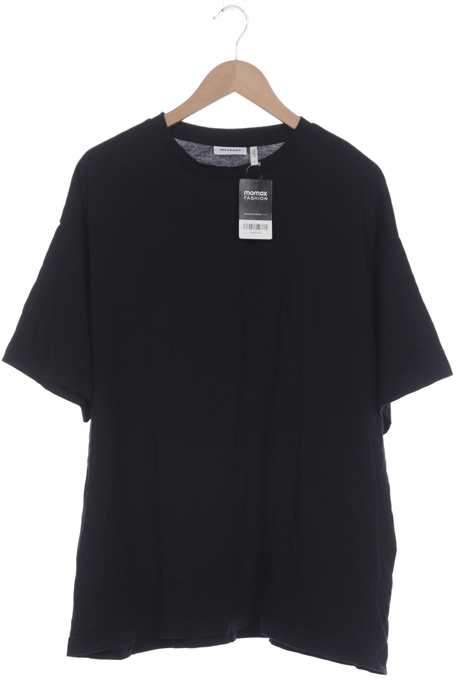 

Weekday Herren T-Shirt, schwarz, Gr. 46