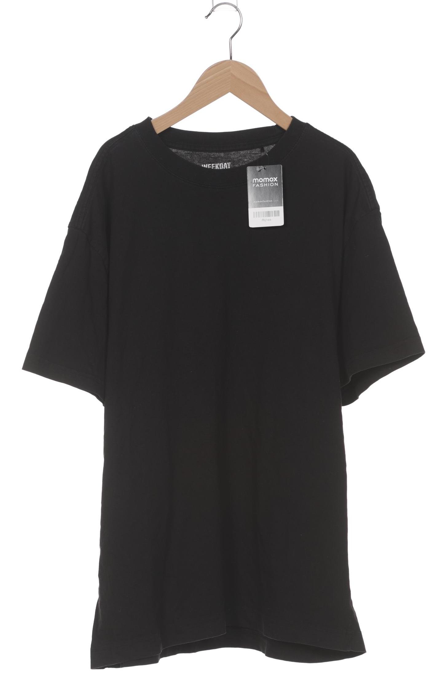 

Weekday Herren T-Shirt, schwarz, Gr. 48