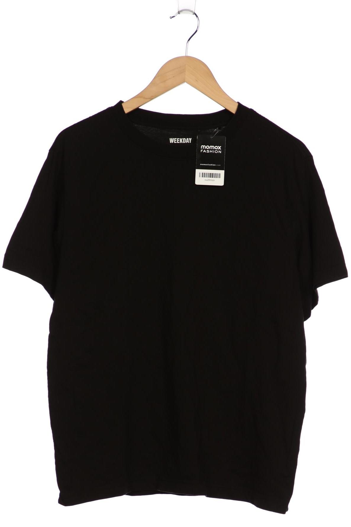 

Weekday Herren T-Shirt, schwarz, Gr. 52