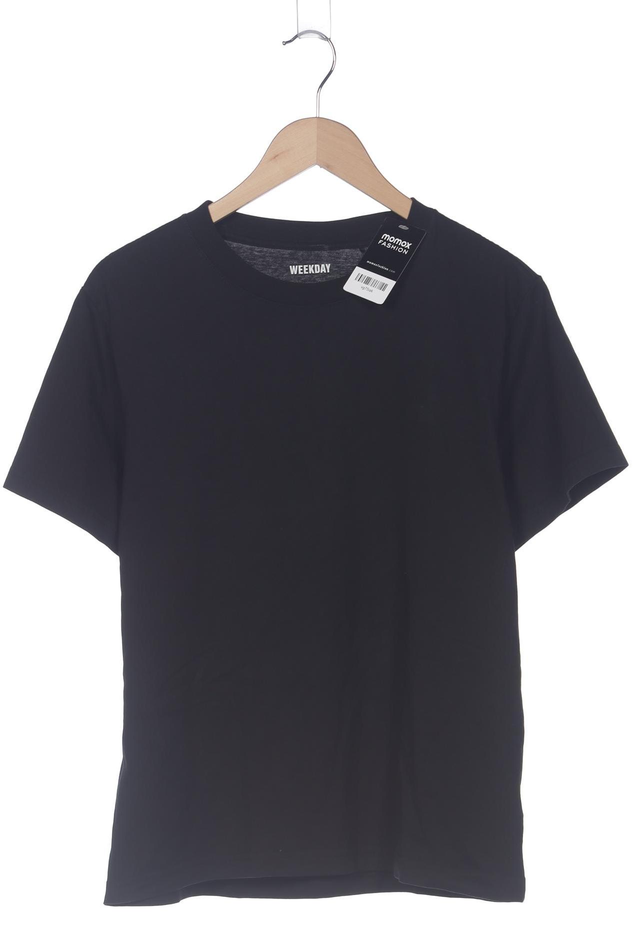 

Weekday Herren T-Shirt, schwarz, Gr. 48