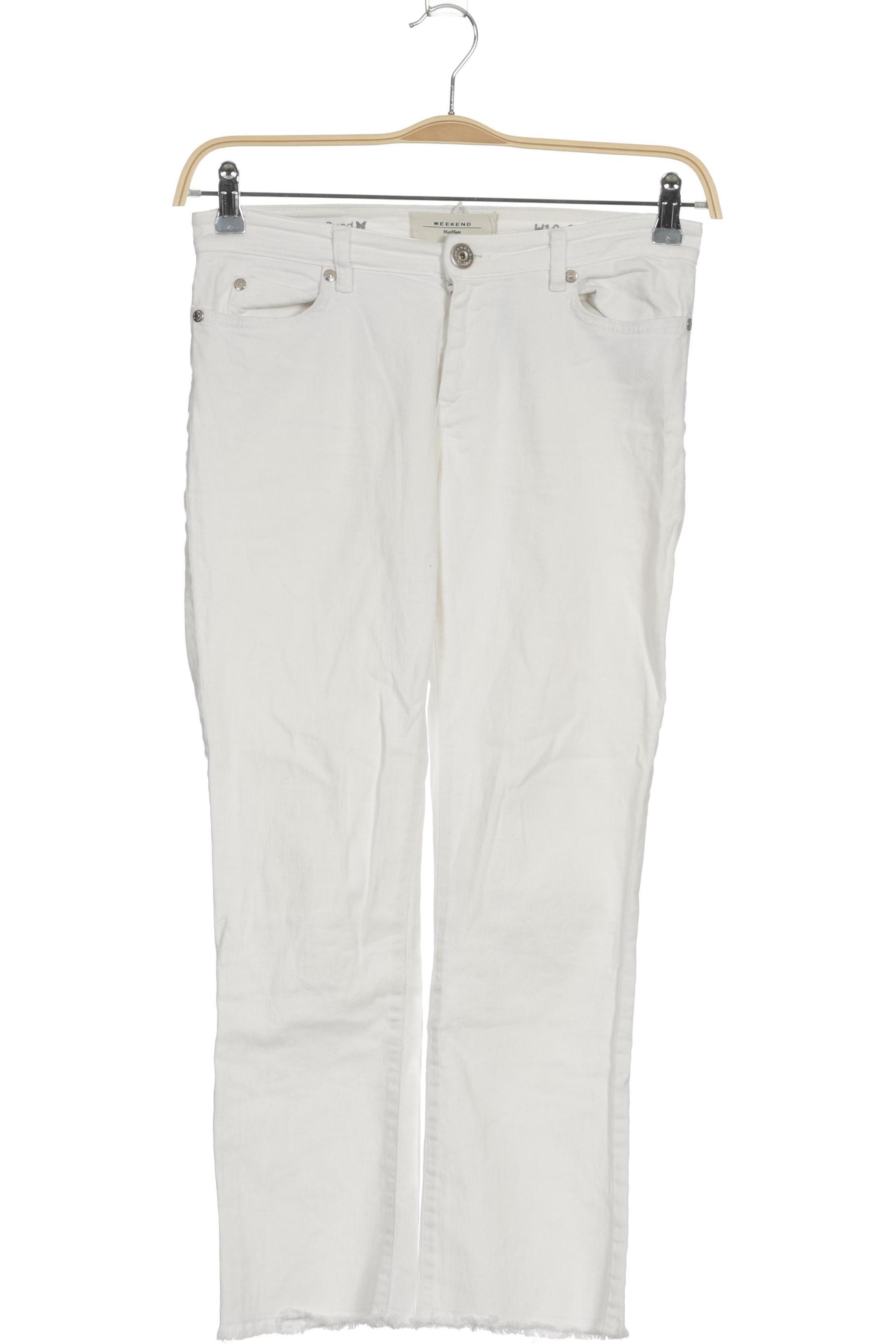 

Weekend Max Mara Damen Jeans, weiß, Gr. 34