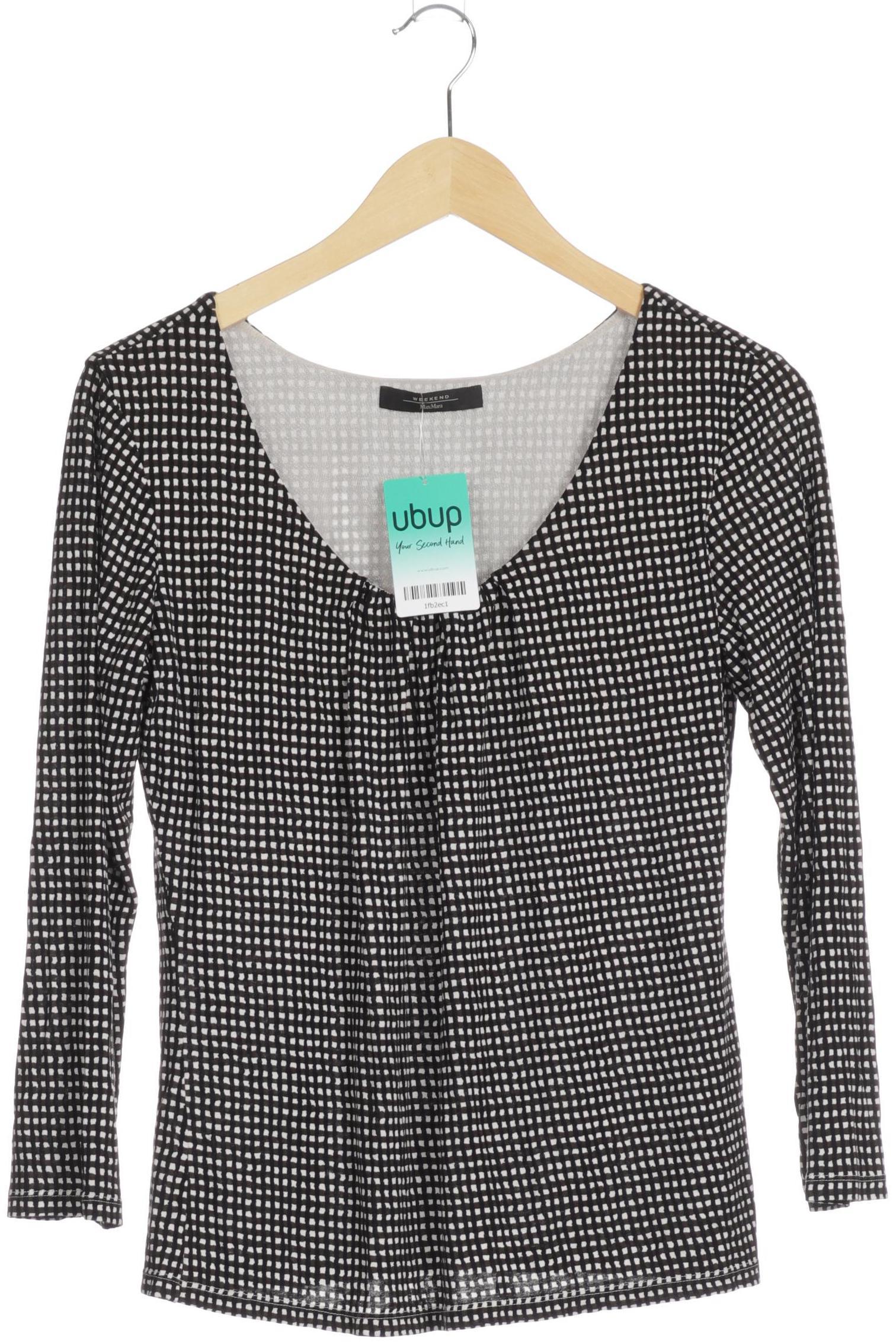 

Weekend Max Mara Damen Langarmshirt, schwarz, Gr.