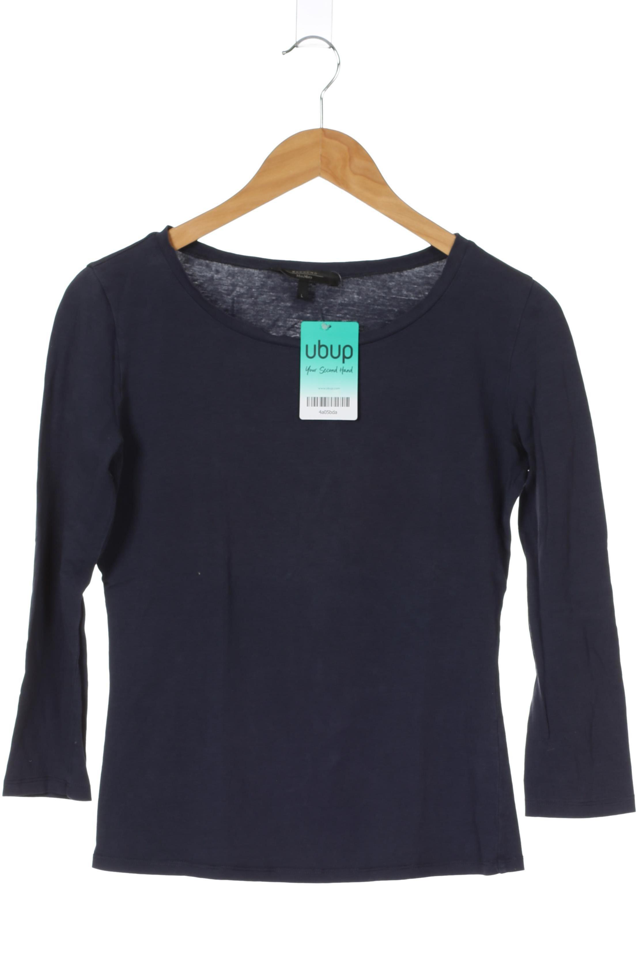 

Weekend Max Mara Damen Langarmshirt, blau, Gr.