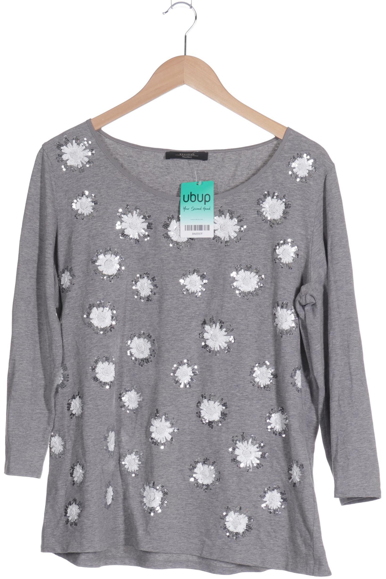 

Weekend Max Mara Damen Langarmshirt, grau, Gr.