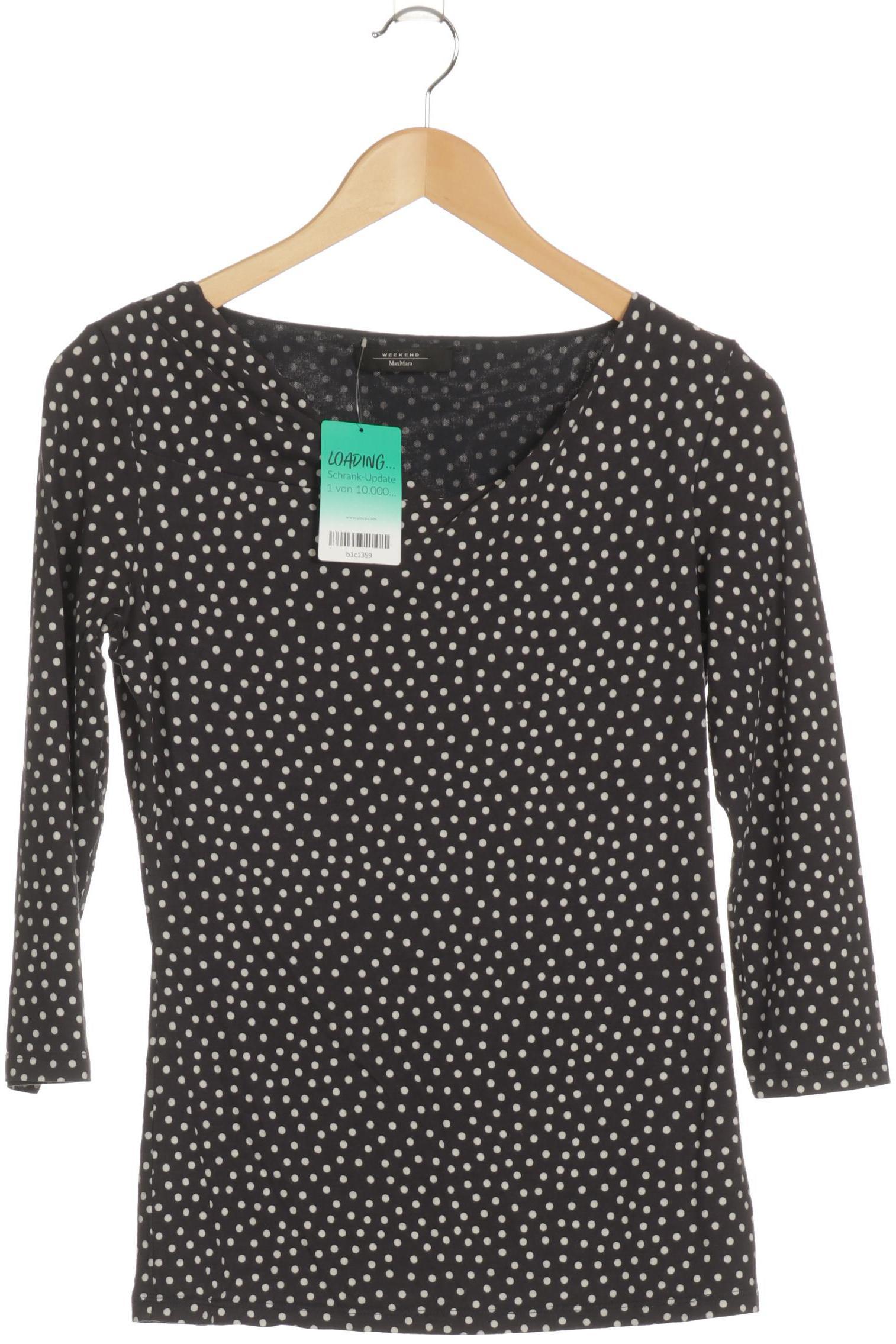 

Weekend Max Mara Damen Langarmshirt, blau, Gr.