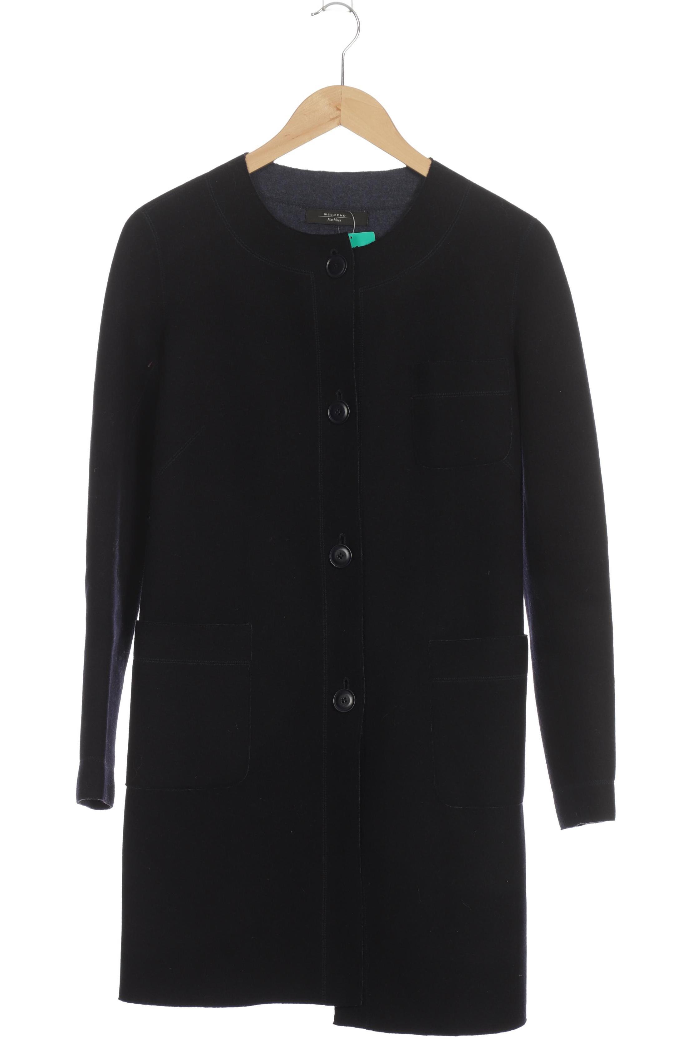 

Weekend Max Mara Damen Mantel, schwarz, Gr. 36