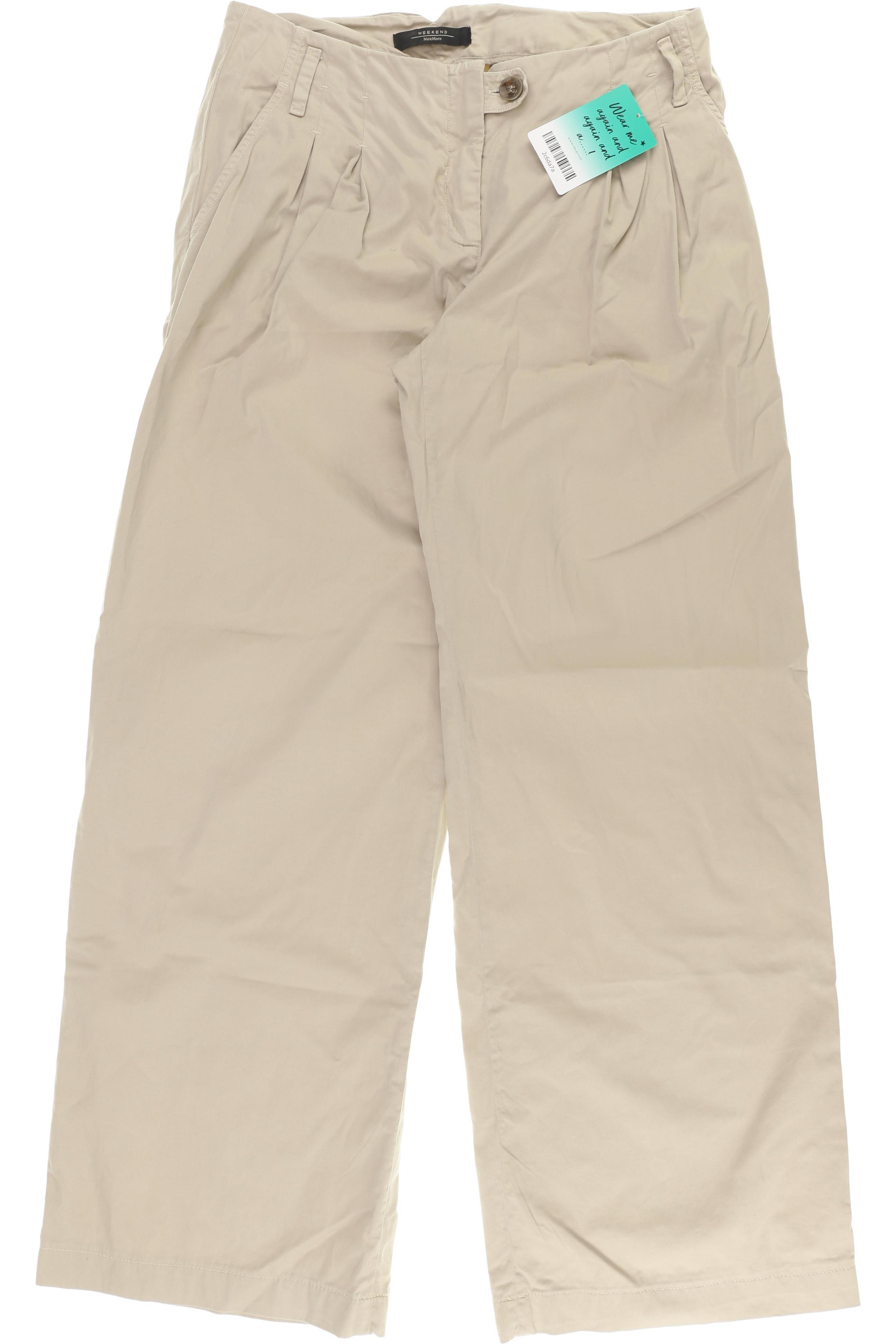 

Weekend Max Mara Damen Stoffhose, beige, Gr. 36