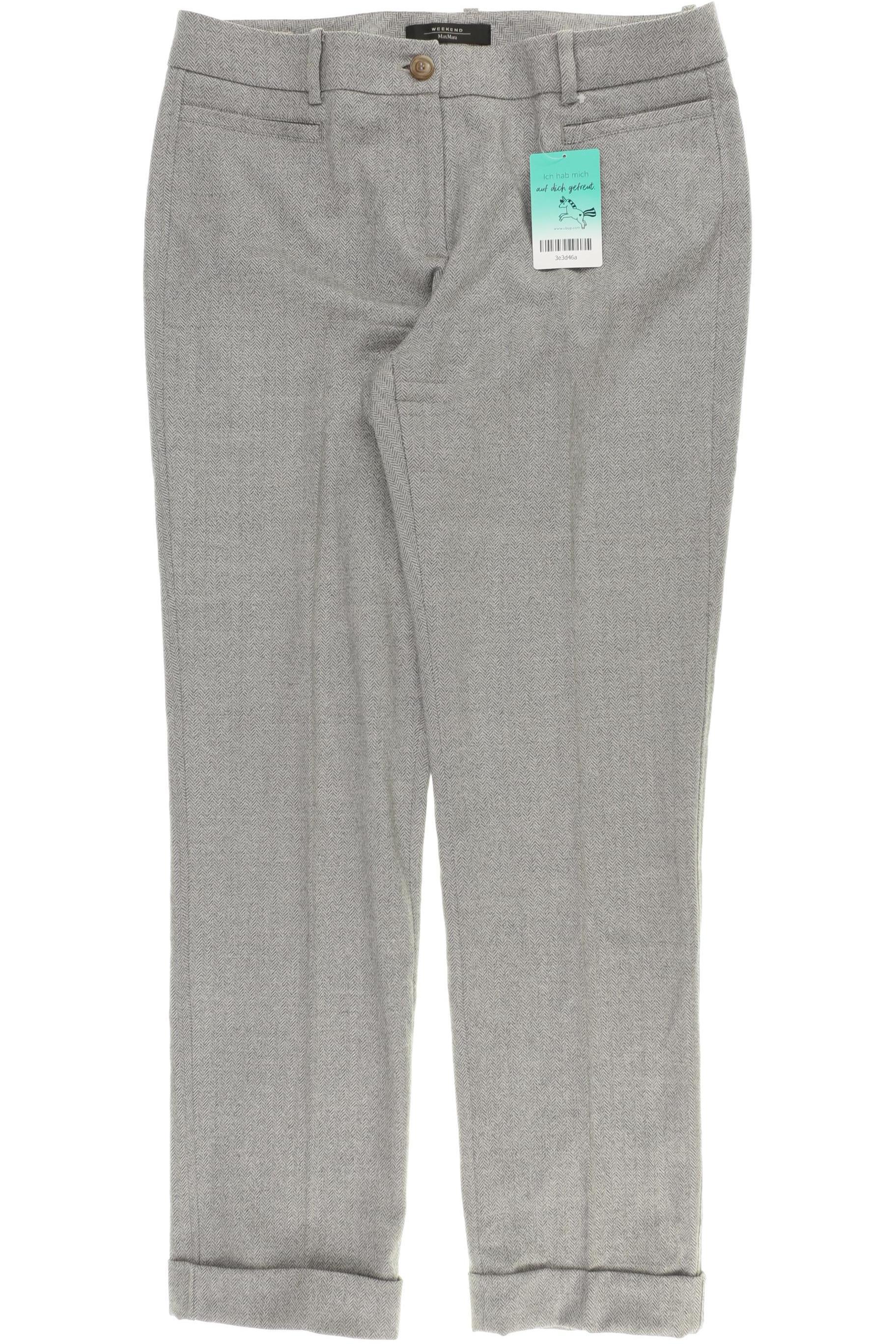 

Weekend Max Mara Damen Stoffhose, grau, Gr. 40