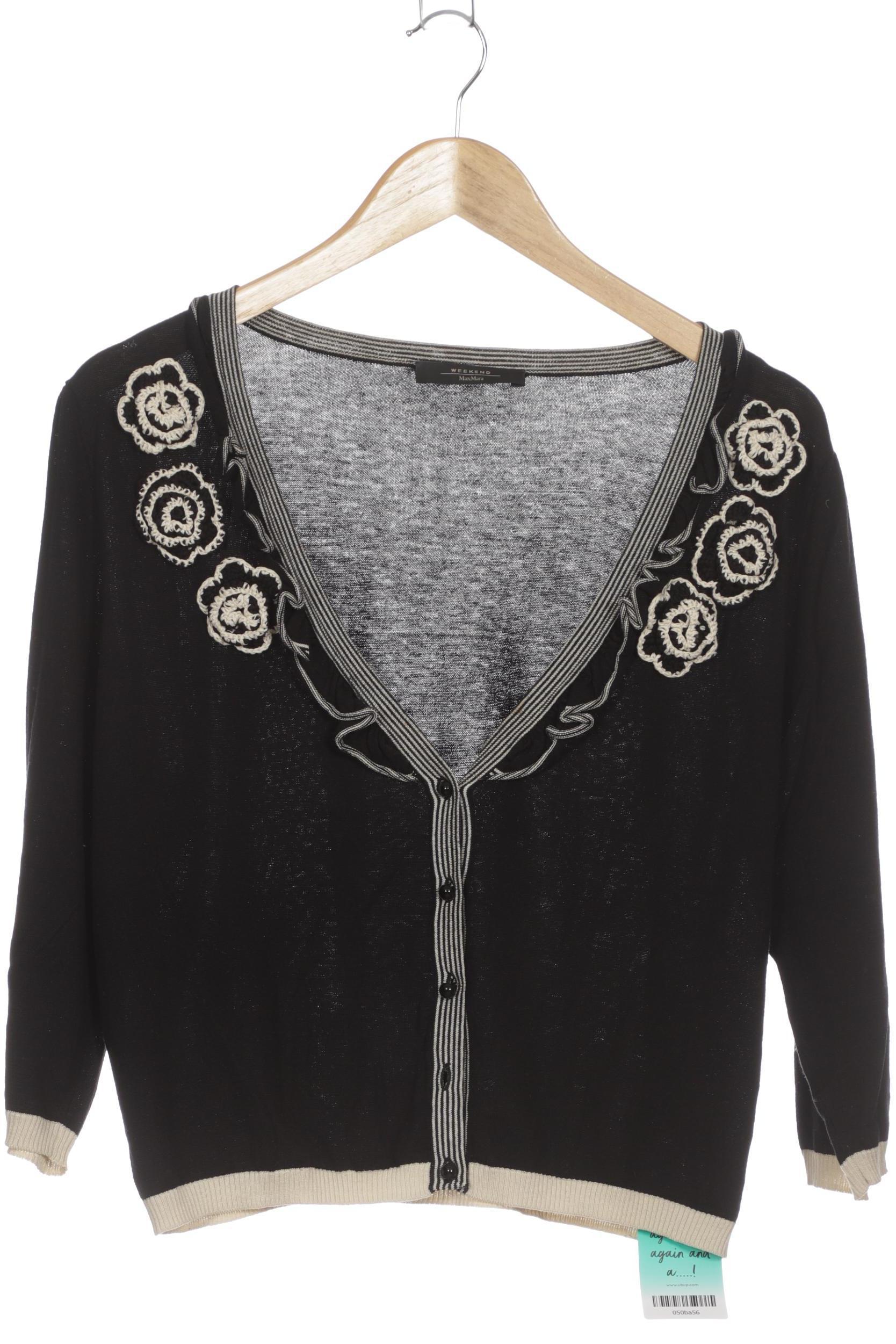 

Weekend Max Mara Damen Strickjacke, schwarz, Gr.