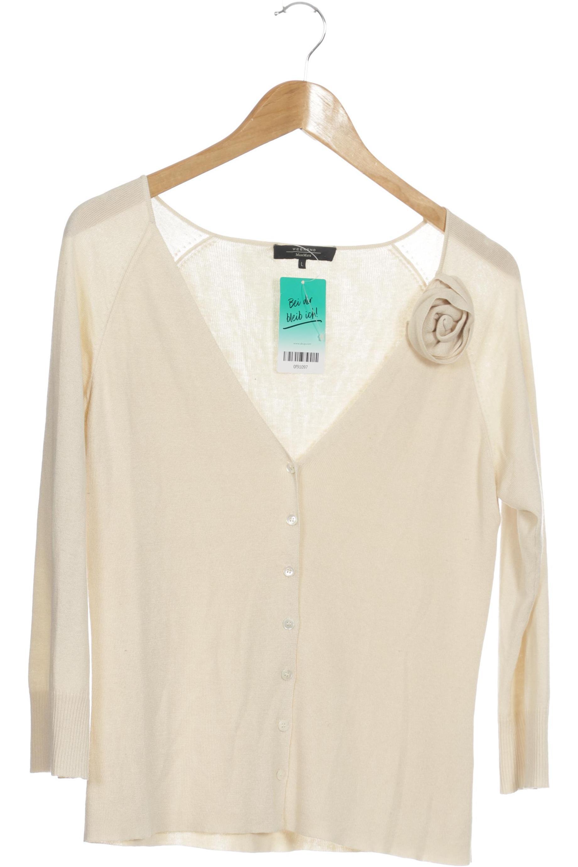 

Weekend Max Mara Damen Strickjacke, beige, Gr.