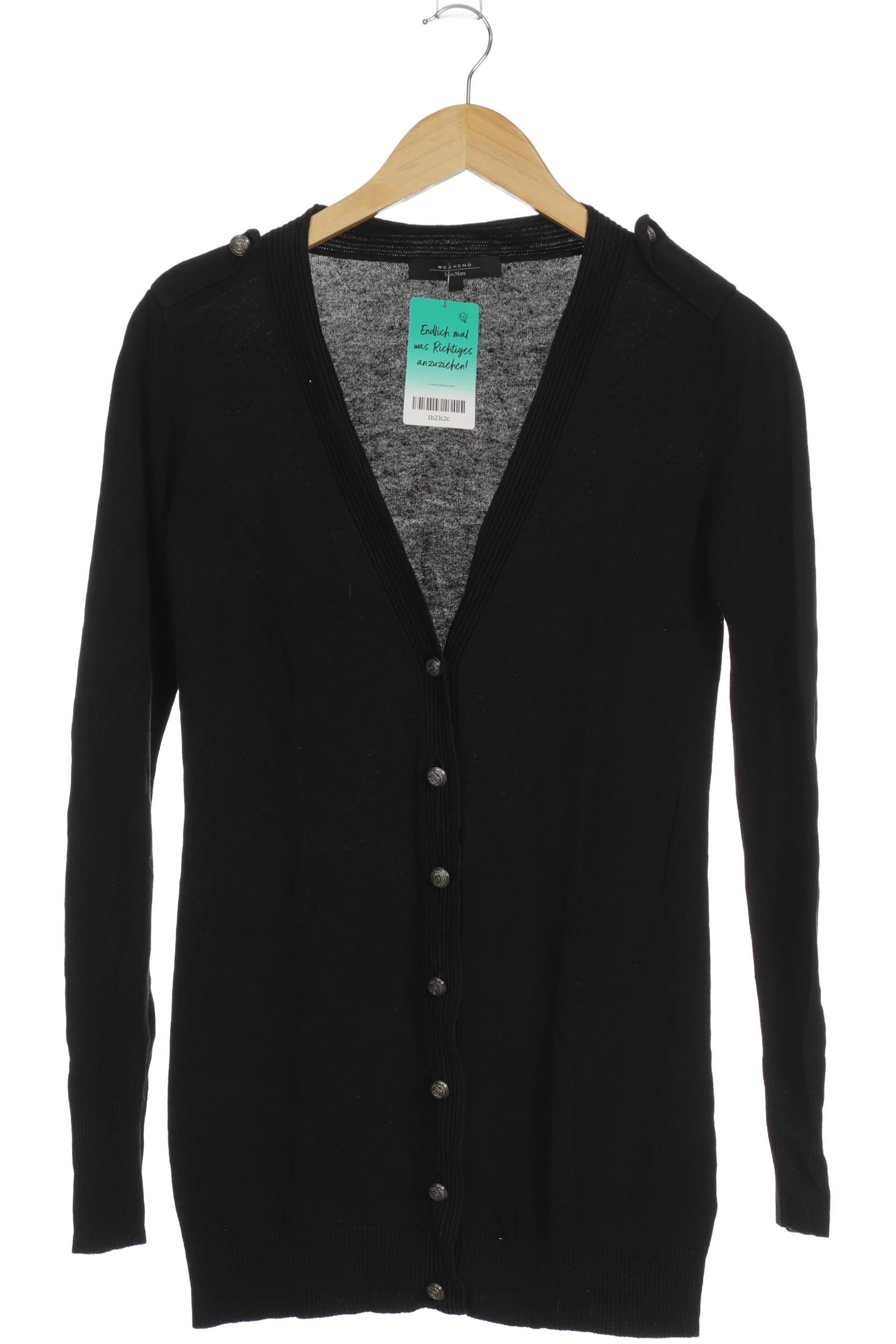 

Weekend Max Mara Damen Strickjacke, schwarz, Gr.