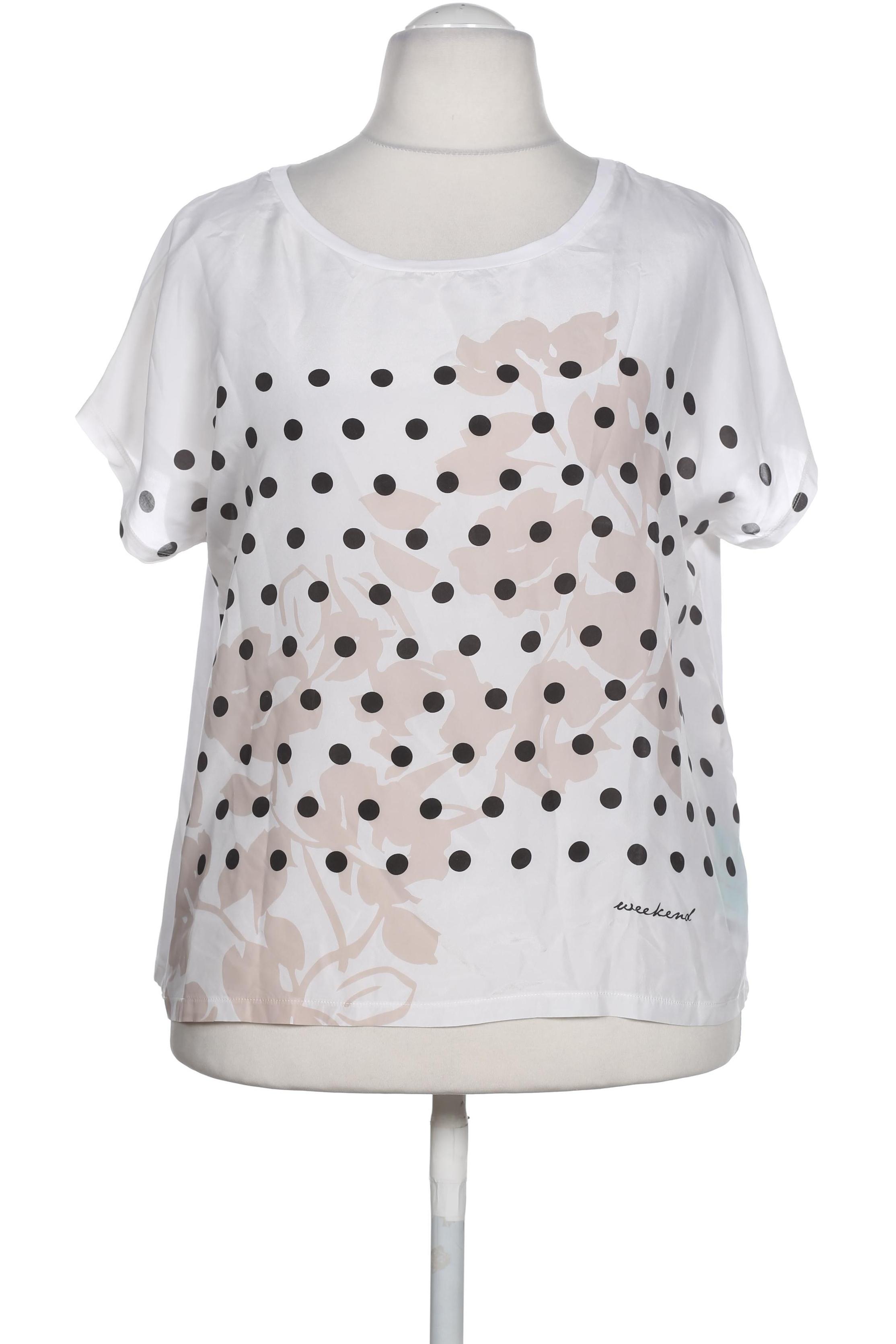 

Weekend Max Mara Damen Bluse, weiß, Gr.