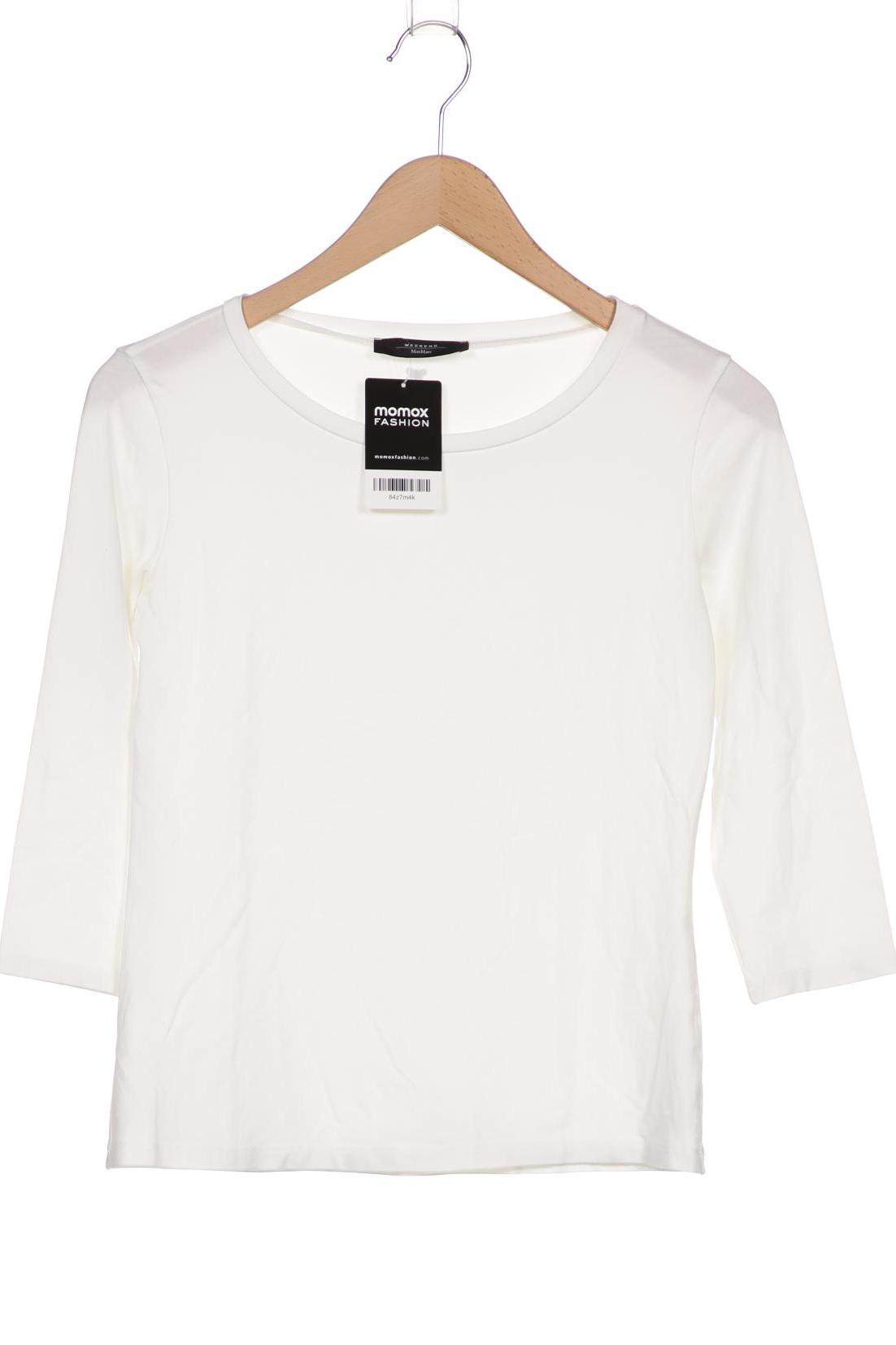 

Weekend by Max Mara Damen Langarmshirt, weiß