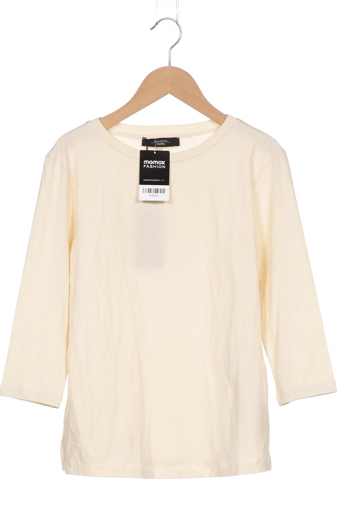 

WEEKEND Max Mara Damen Langarmshirt, cremeweiß