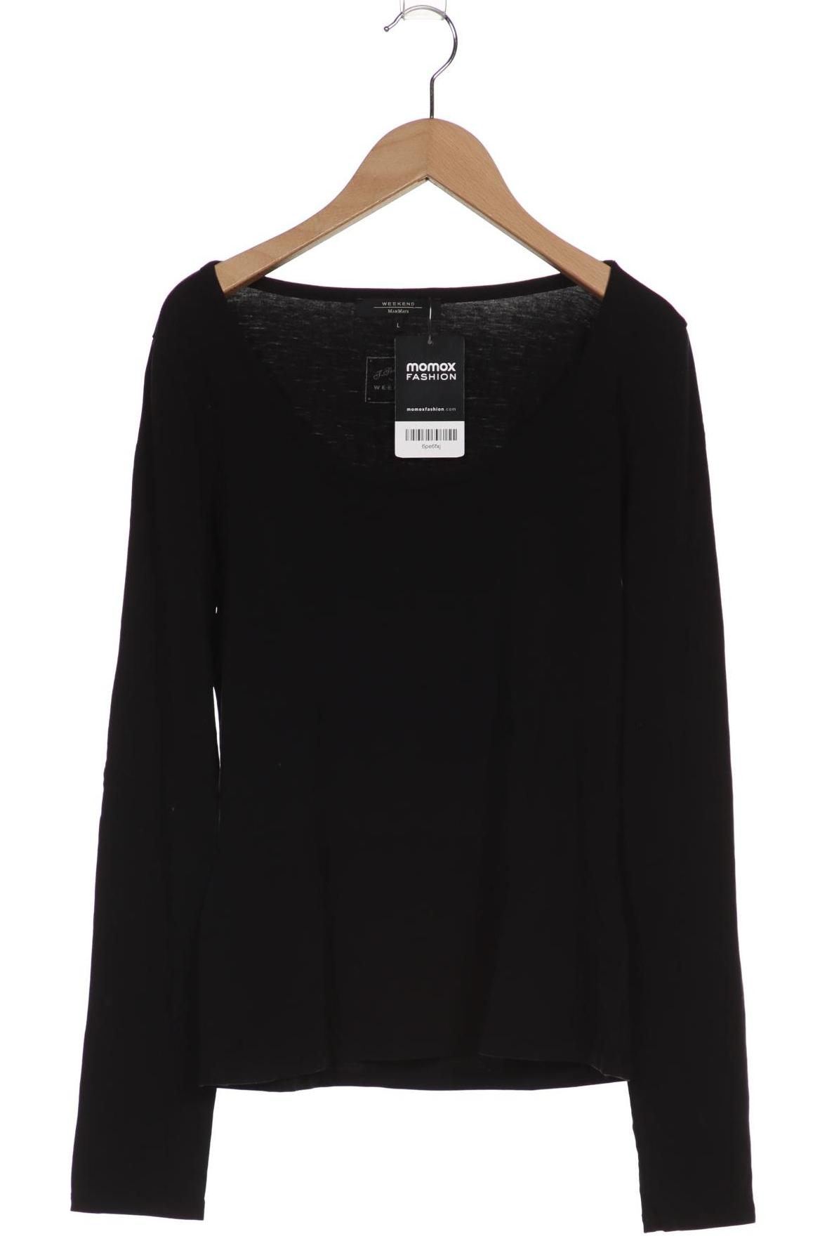 

Weekend by Max Mara Damen Langarmshirt, schwarz