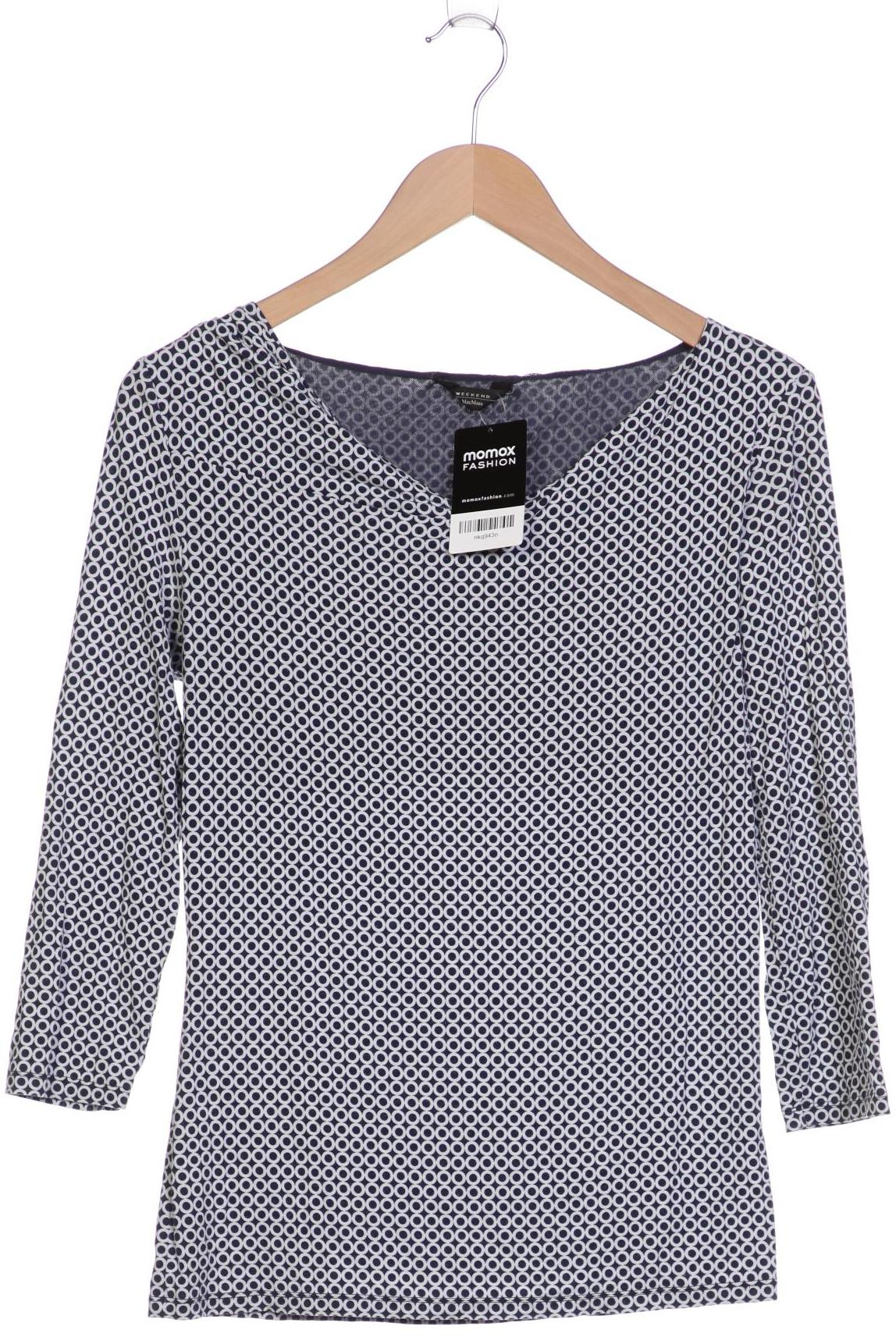 

Weekend by Max Mara Damen Langarmshirt, marineblau