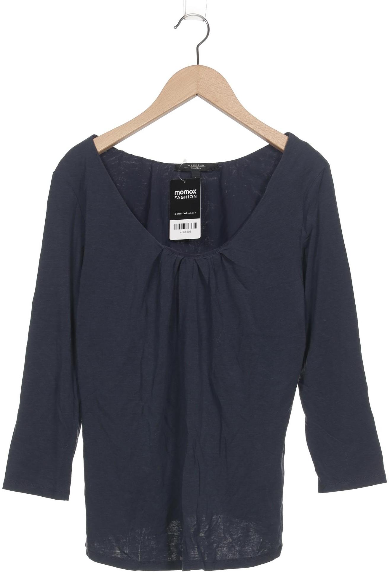 

Weekend Max Mara Damen Langarmshirt, marineblau, Gr. 42