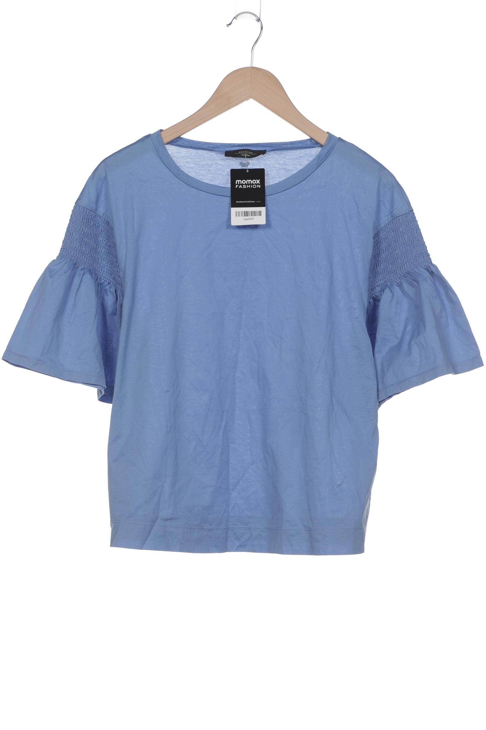

Weekend Max Mara Damen T-Shirt, blau, Gr. 42