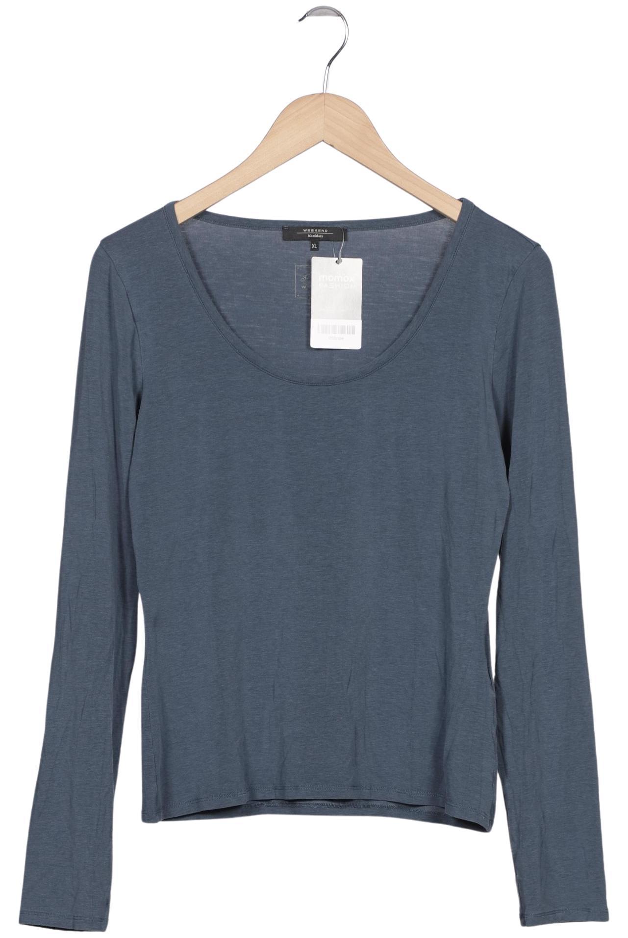 

Weekend Max Mara Damen Langarmshirt, marineblau, Gr. 44