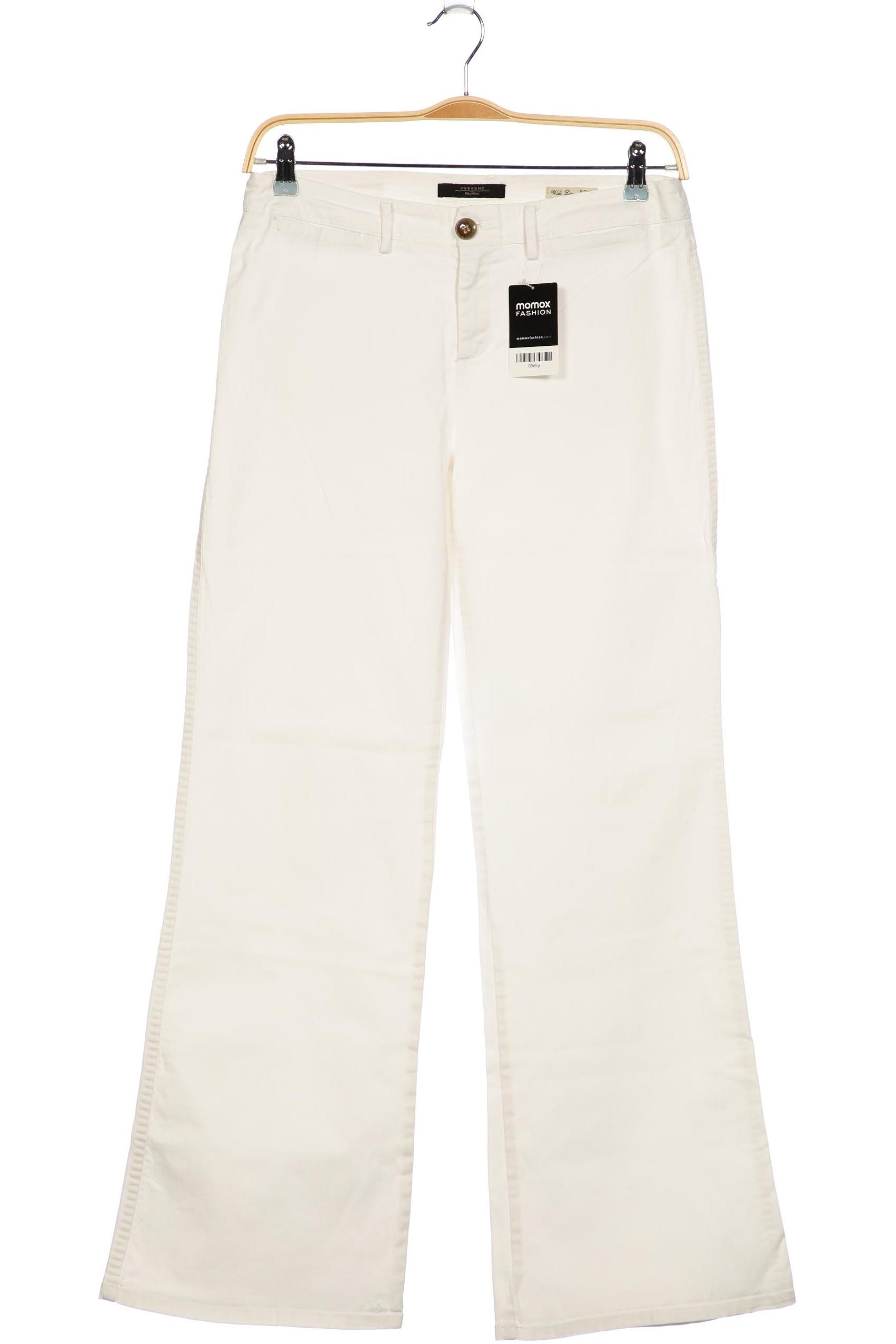 

Weekend Max Mara Damen Jeans, weiß, Gr. 42