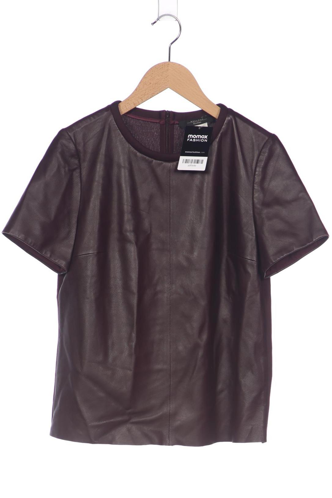 

Weekend Max Mara Damen T-Shirt, bordeaux, Gr. 36