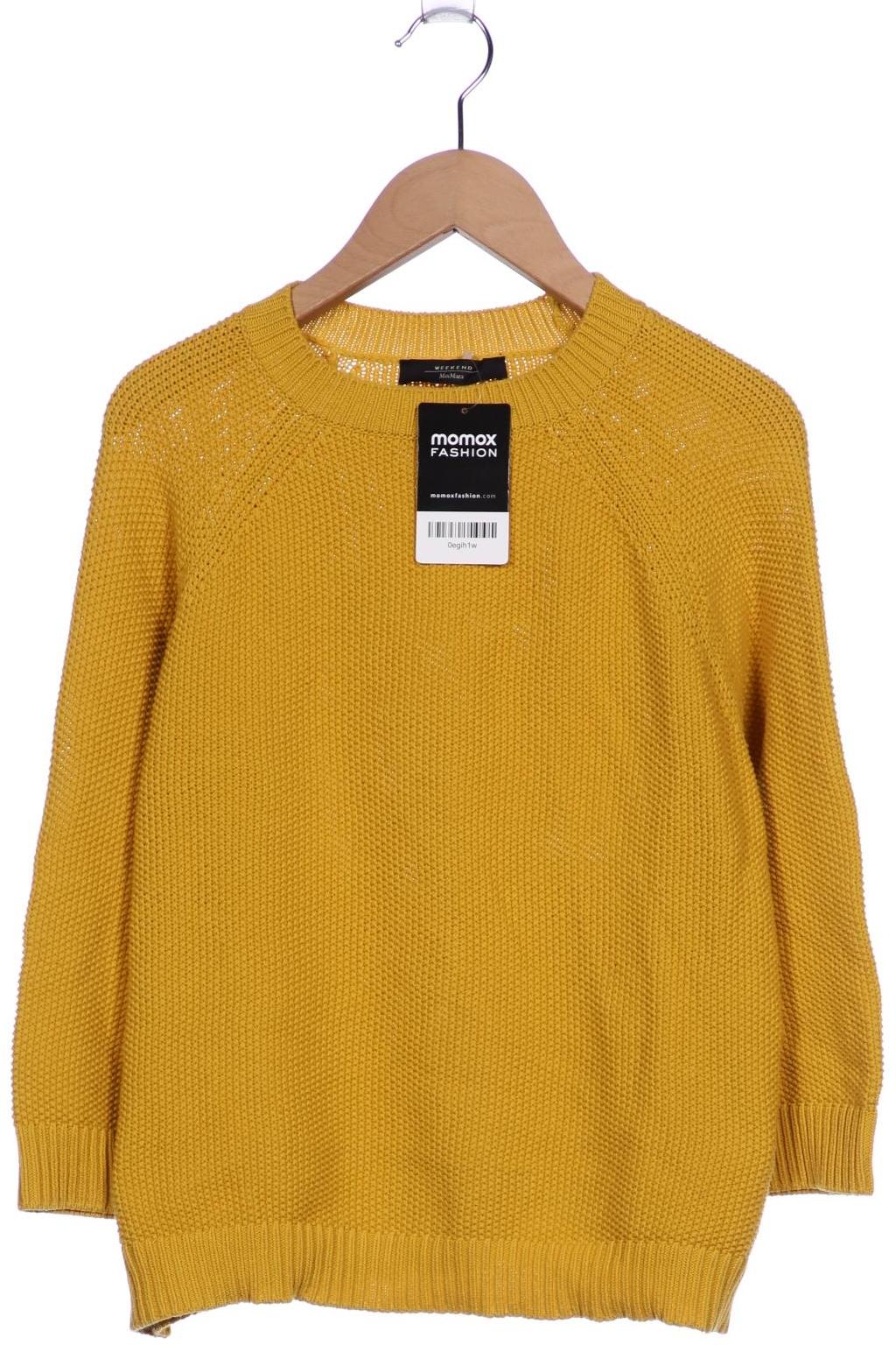 

Weekend Max Mara Damen Pullover, gelb, Gr. 36