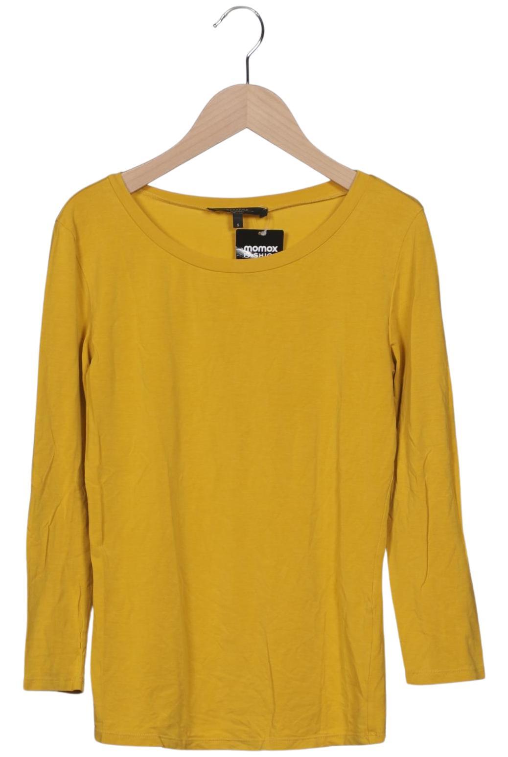 

Weekend Max Mara Damen Langarmshirt, gelb, Gr. 36